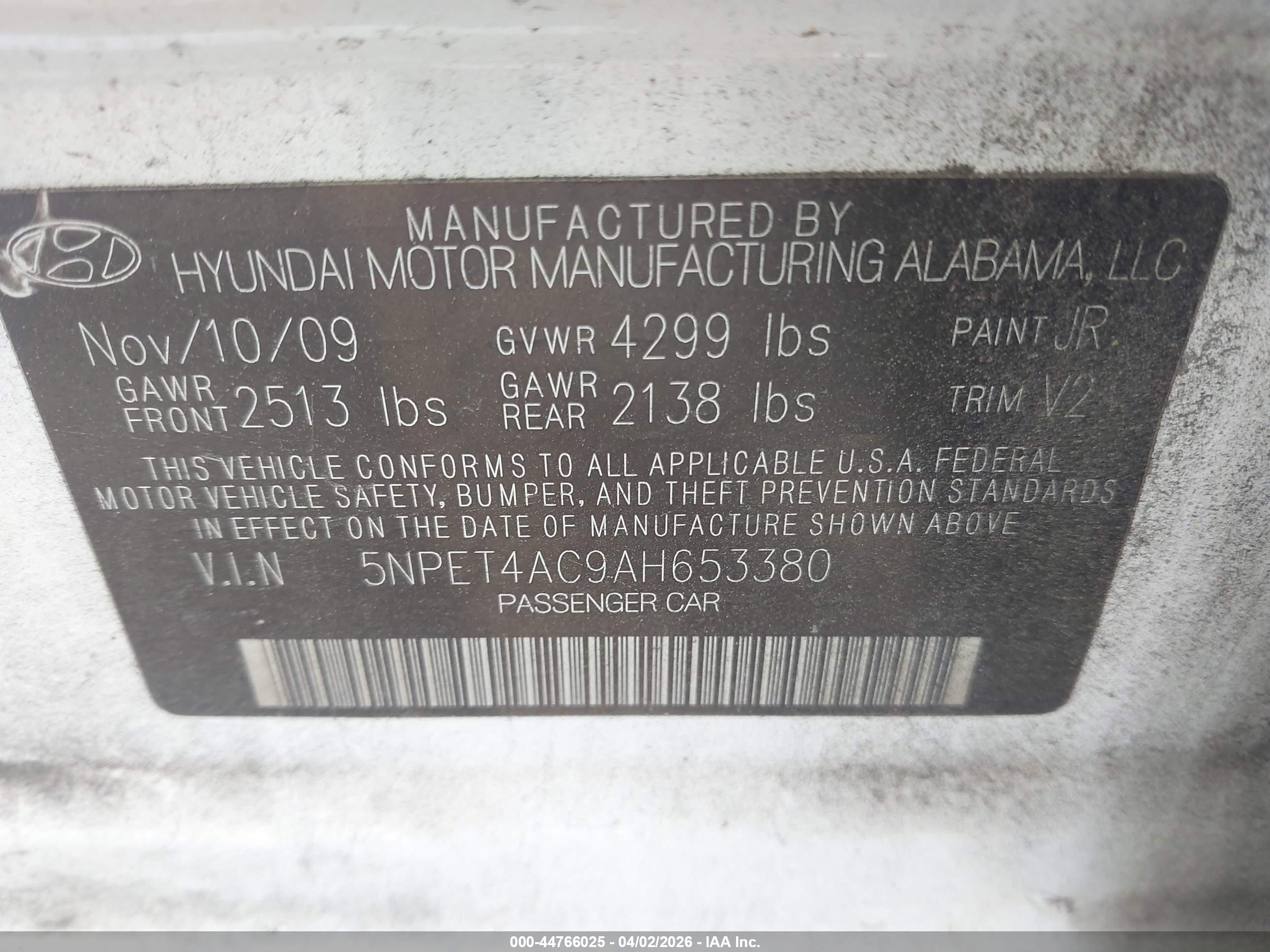 HYUNDAI SONATA image 9