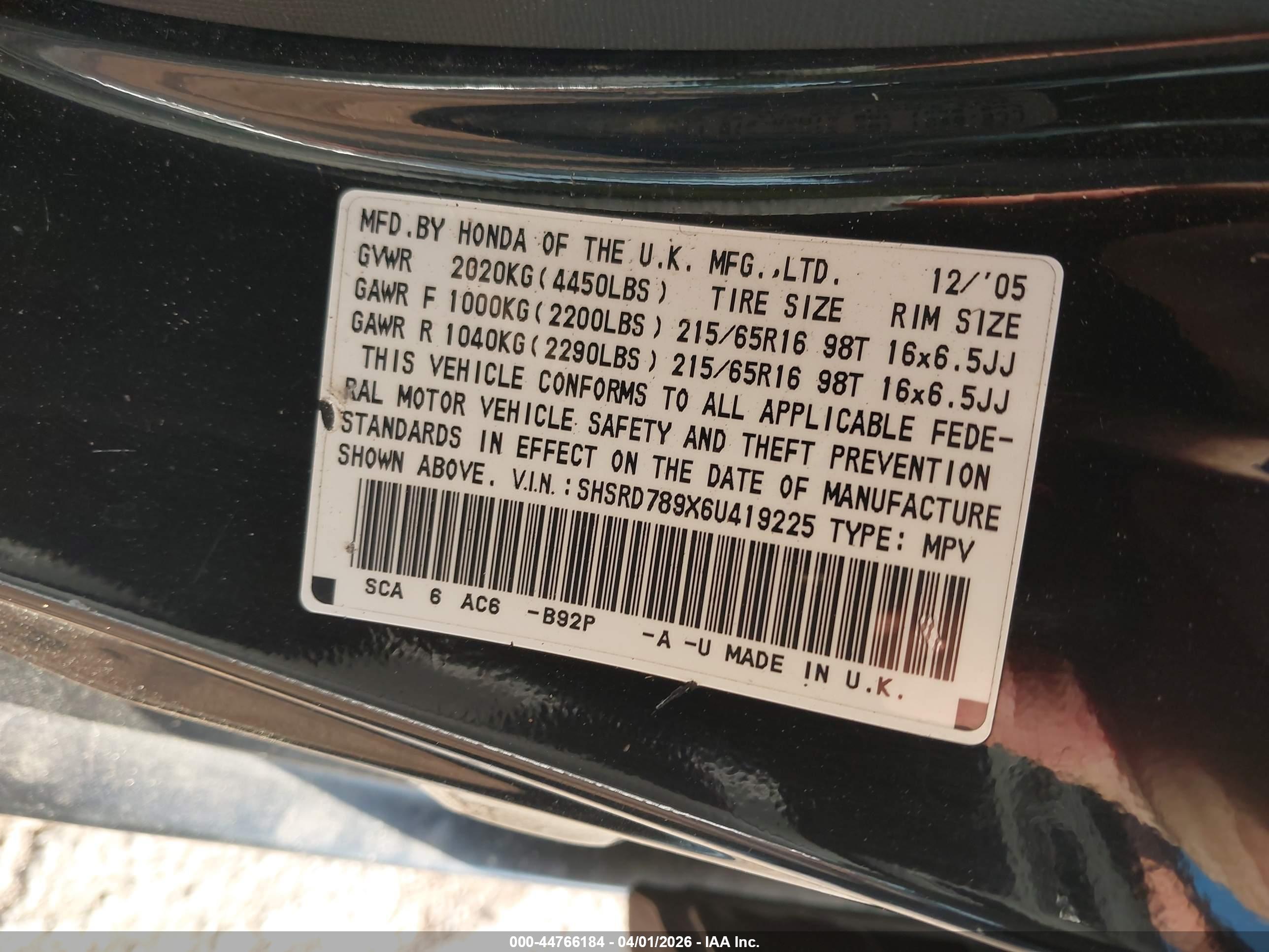 HONDA CR-V image 9