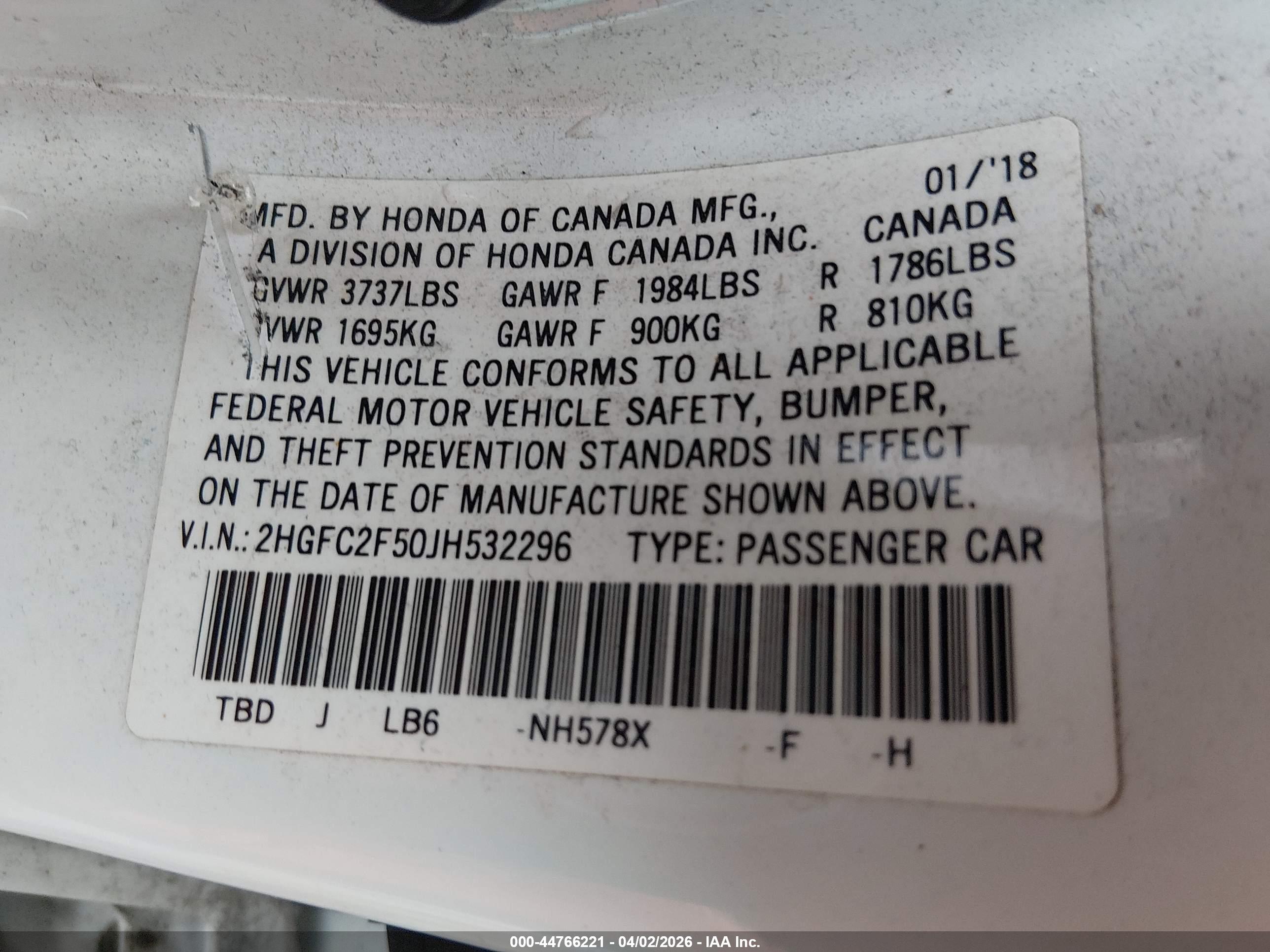HONDA CIVIC image 9