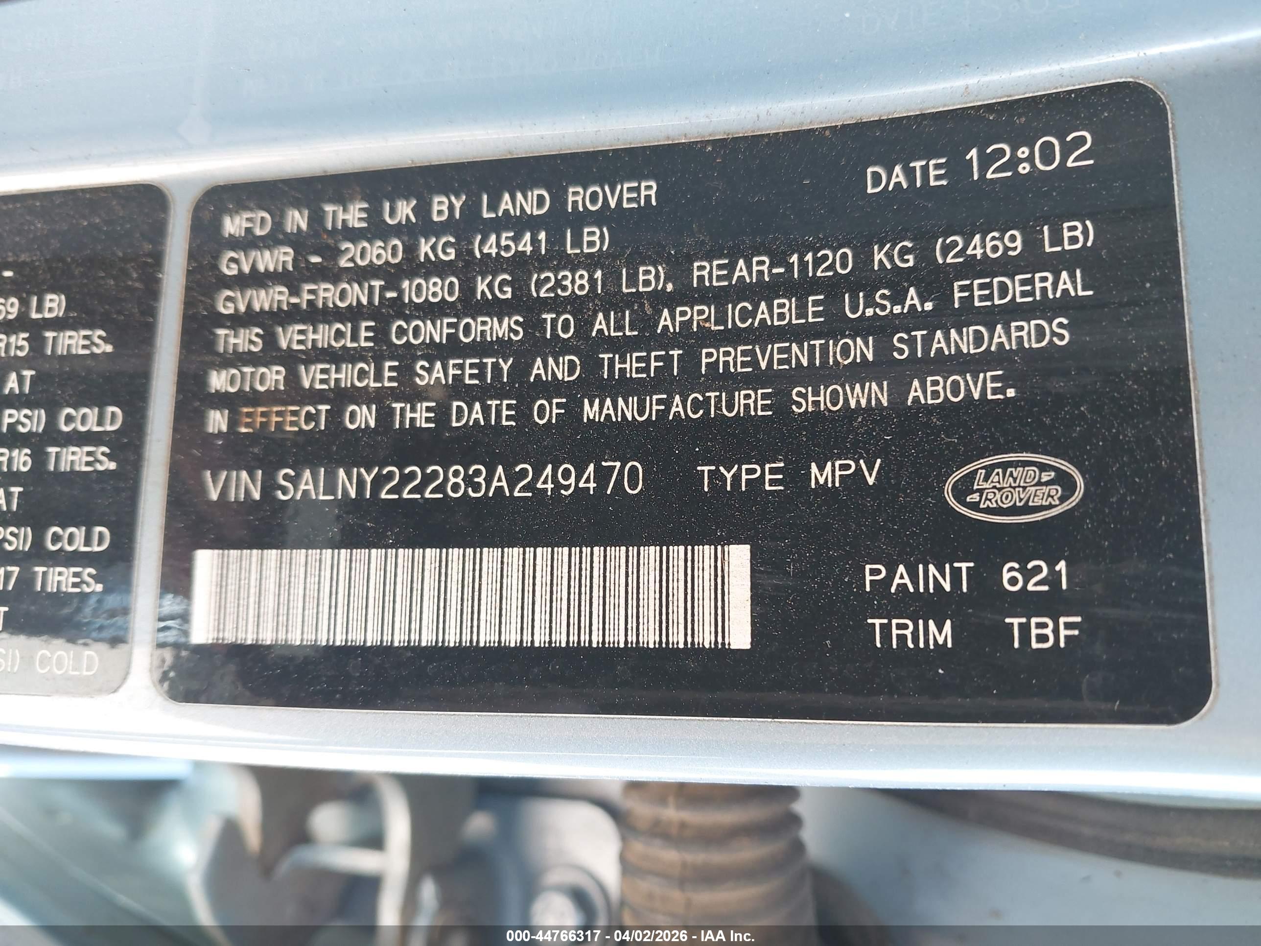 LAND ROVER image 9