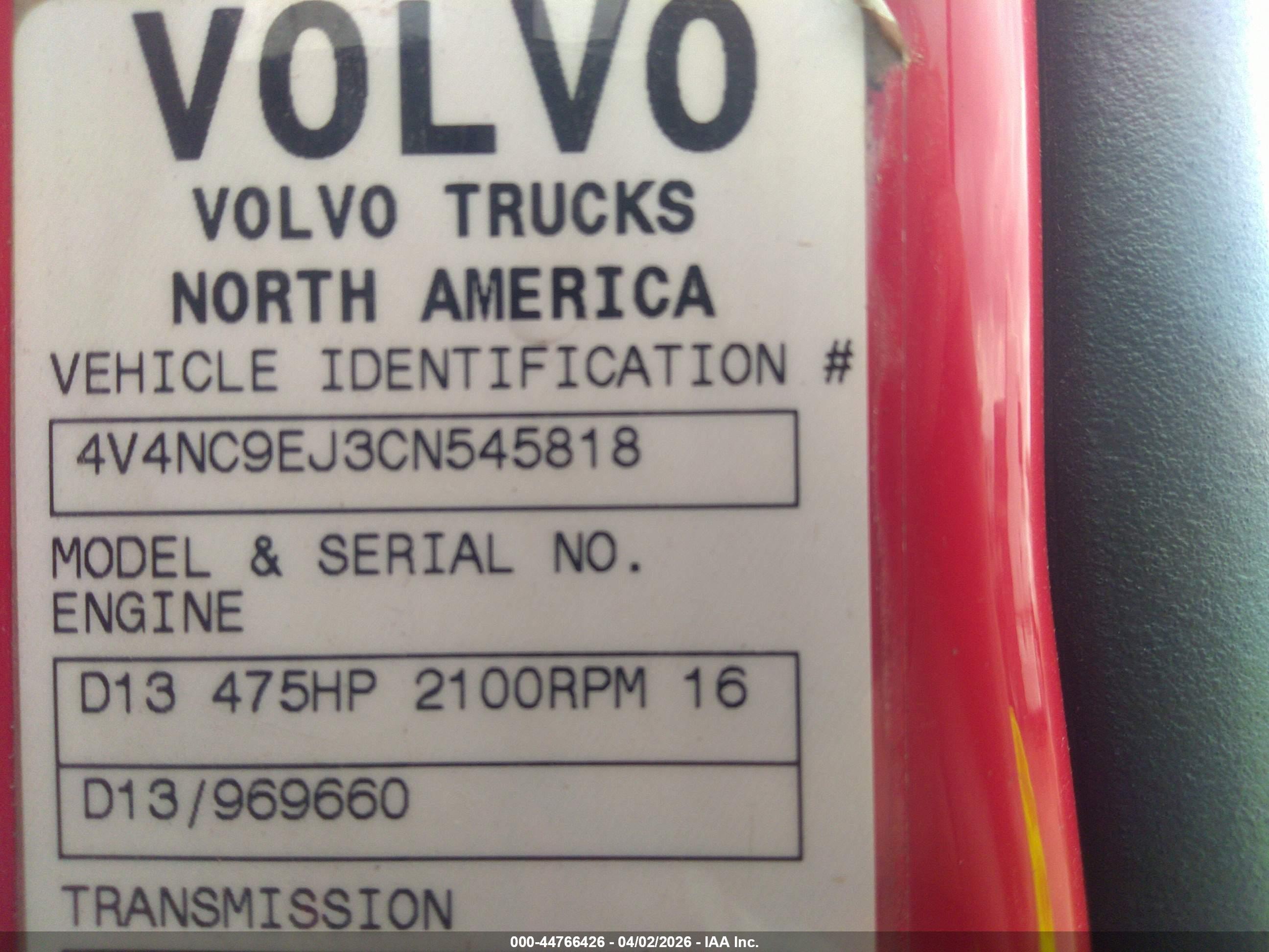 VOLVO VN image 9