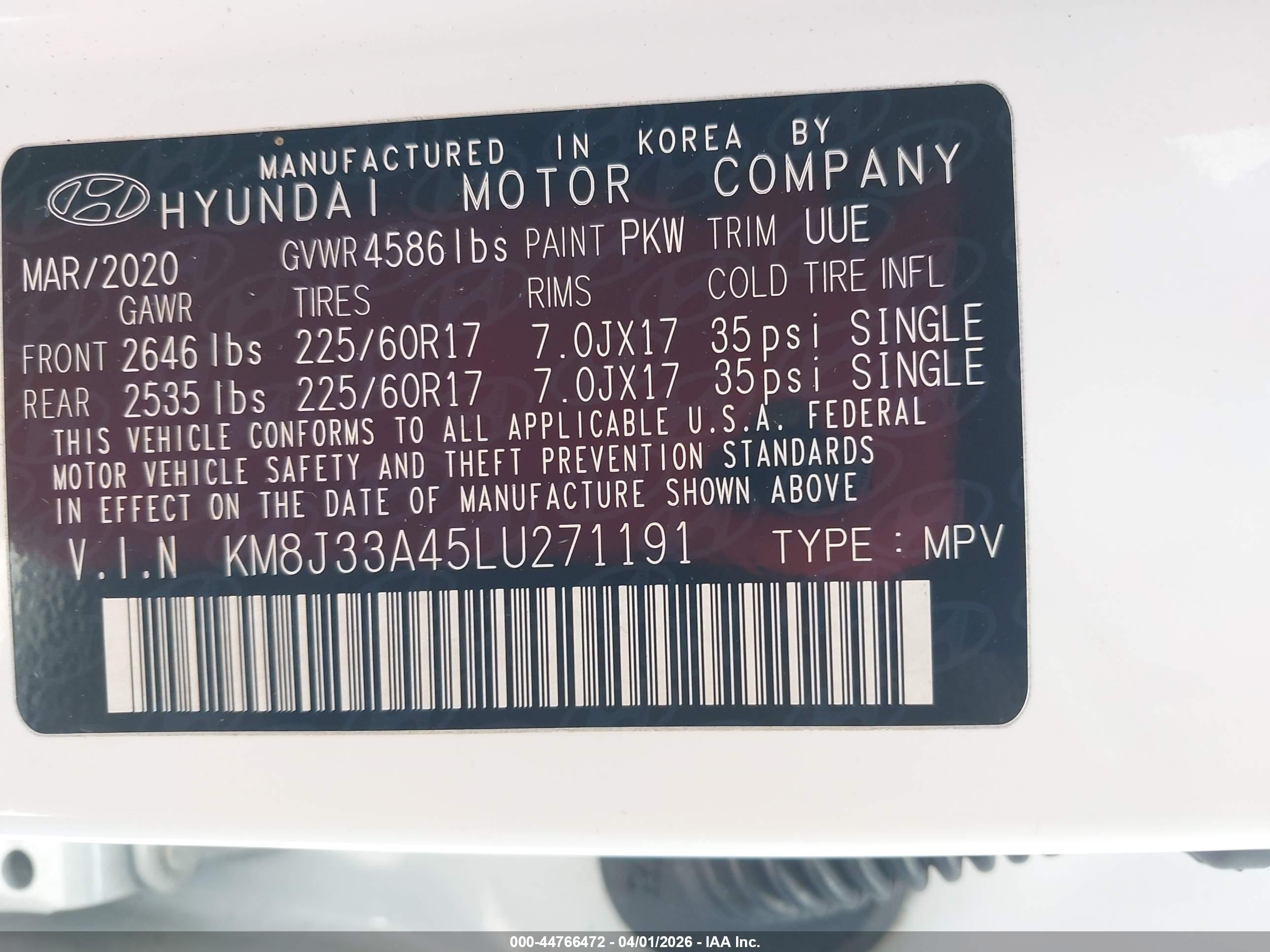 HYUNDAI TUCSON image 9