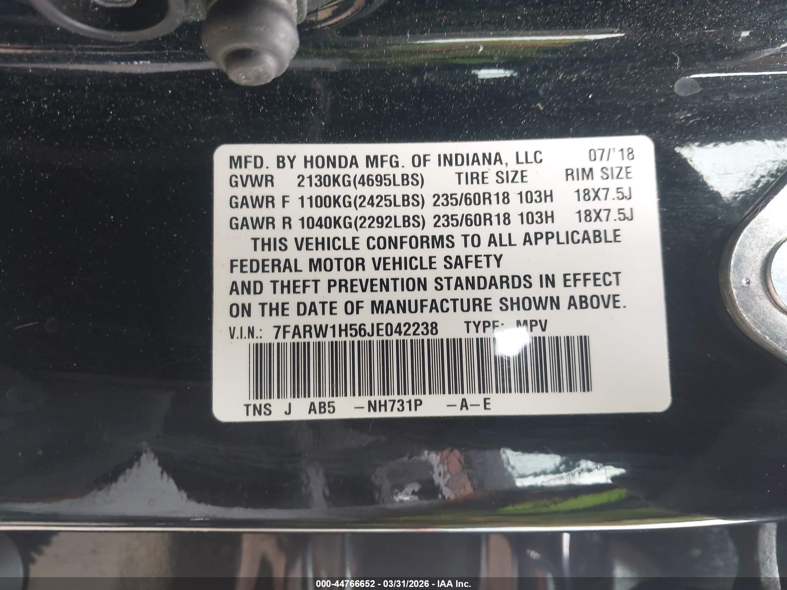 HONDA CR-V image 9
