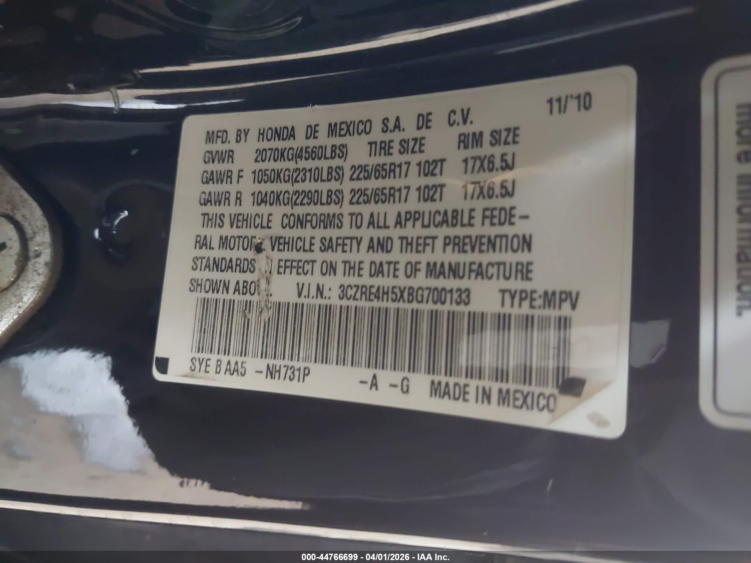 HONDA CR-V image 9
