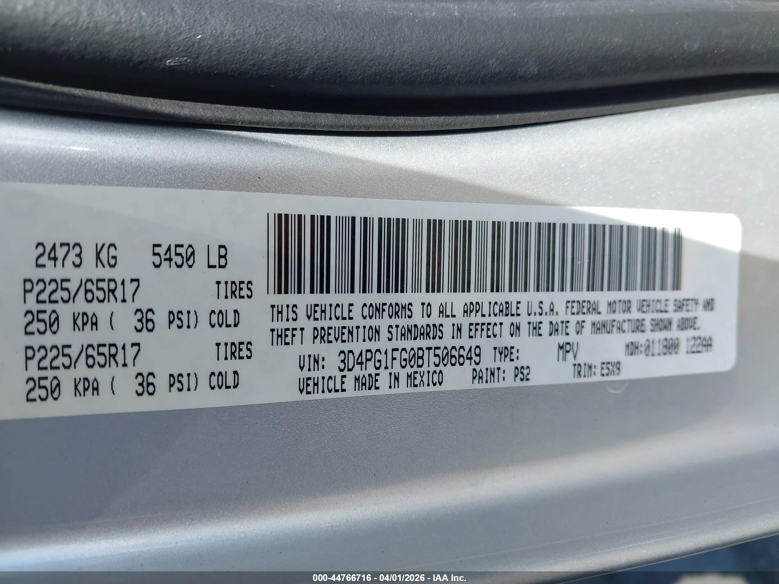 DODGE JOURNEY image 9