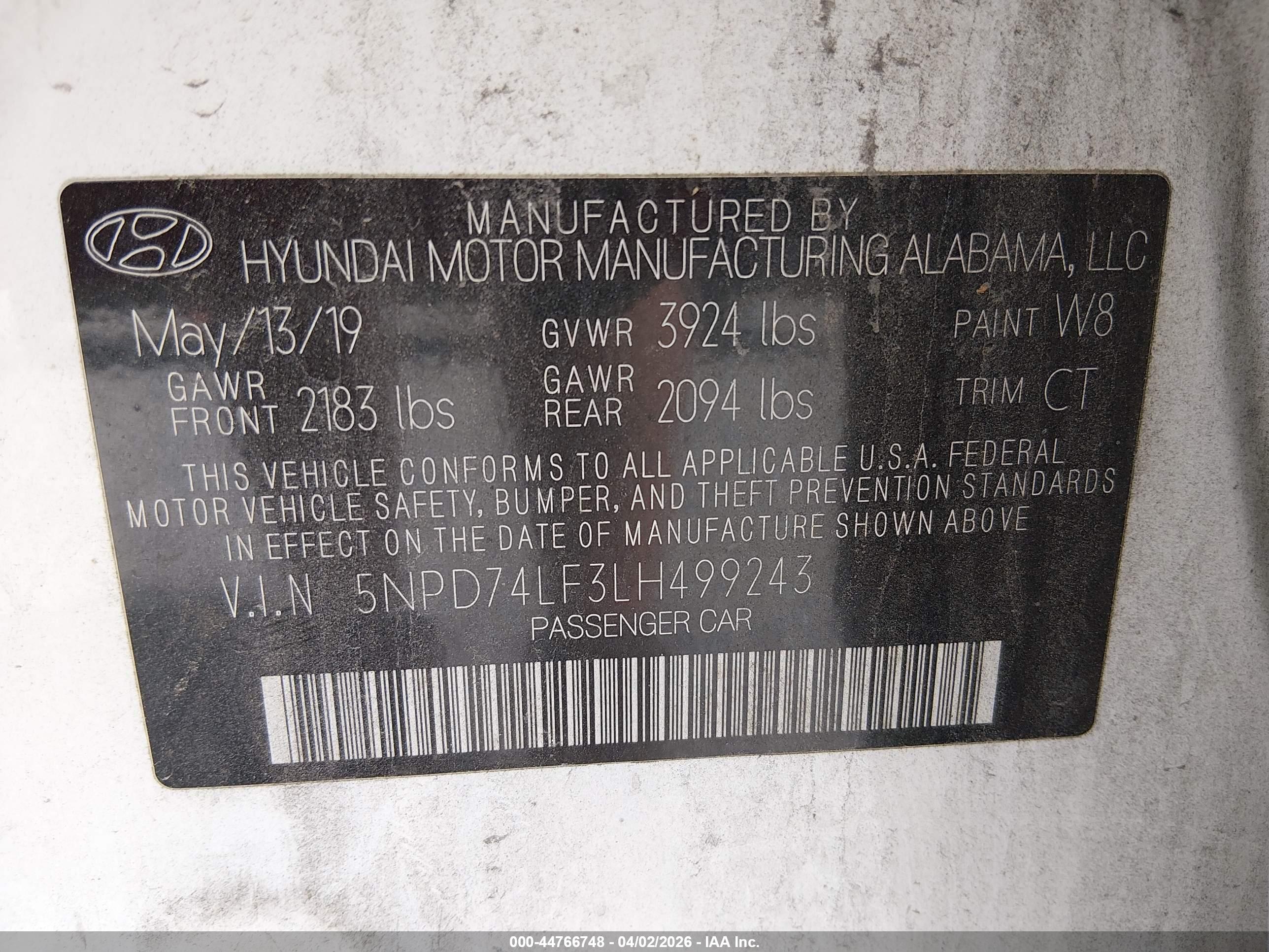 HYUNDAI ELANTRA image 9