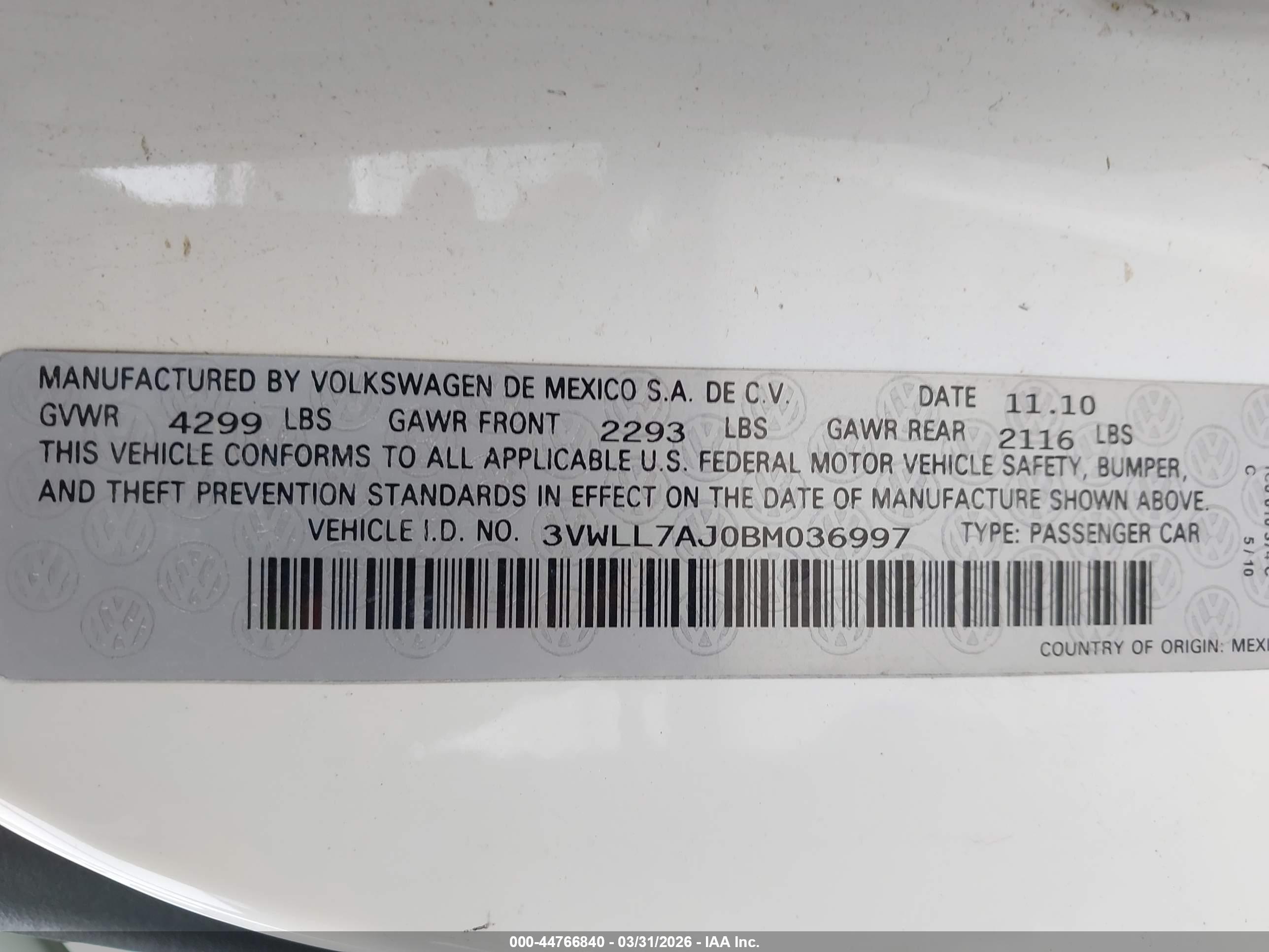VOLKSWAGEN JETTA image 9