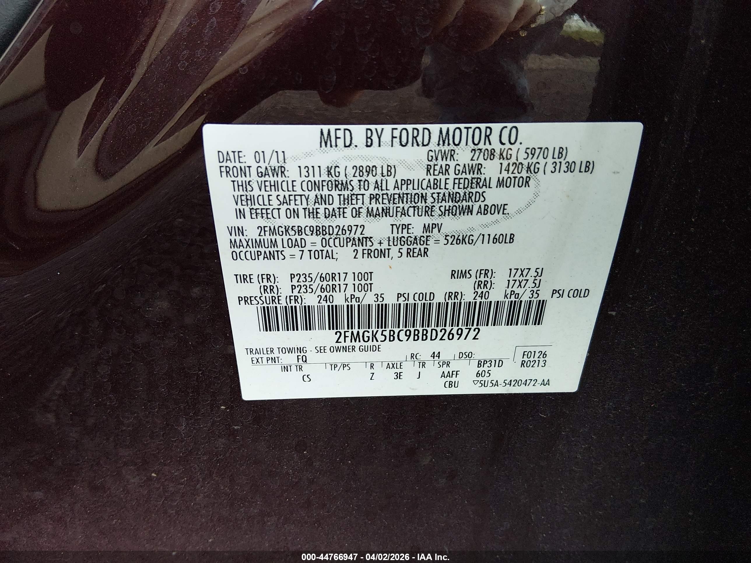 FORD FLEX image 9