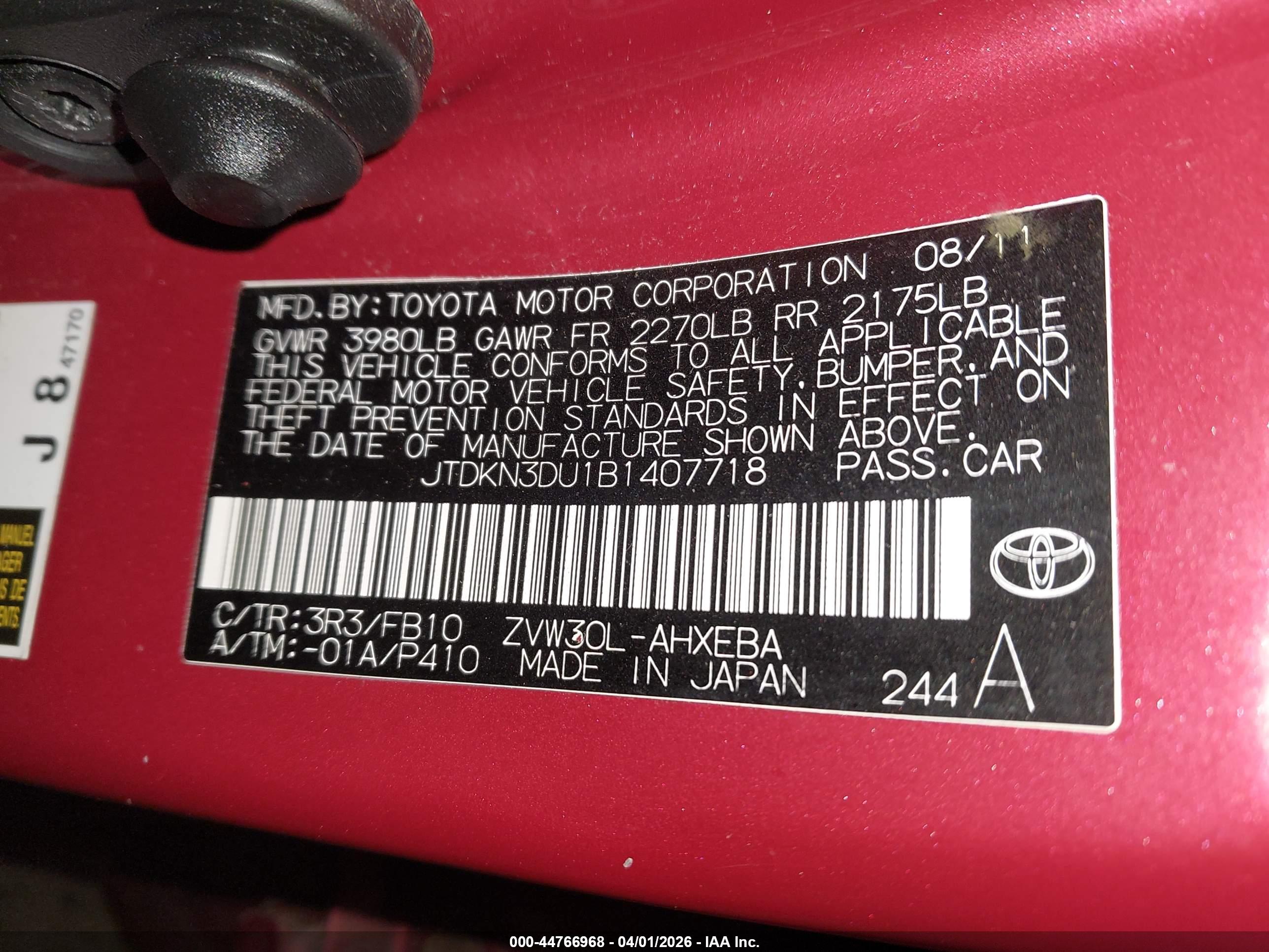 TOYOTA PRIUS image 9