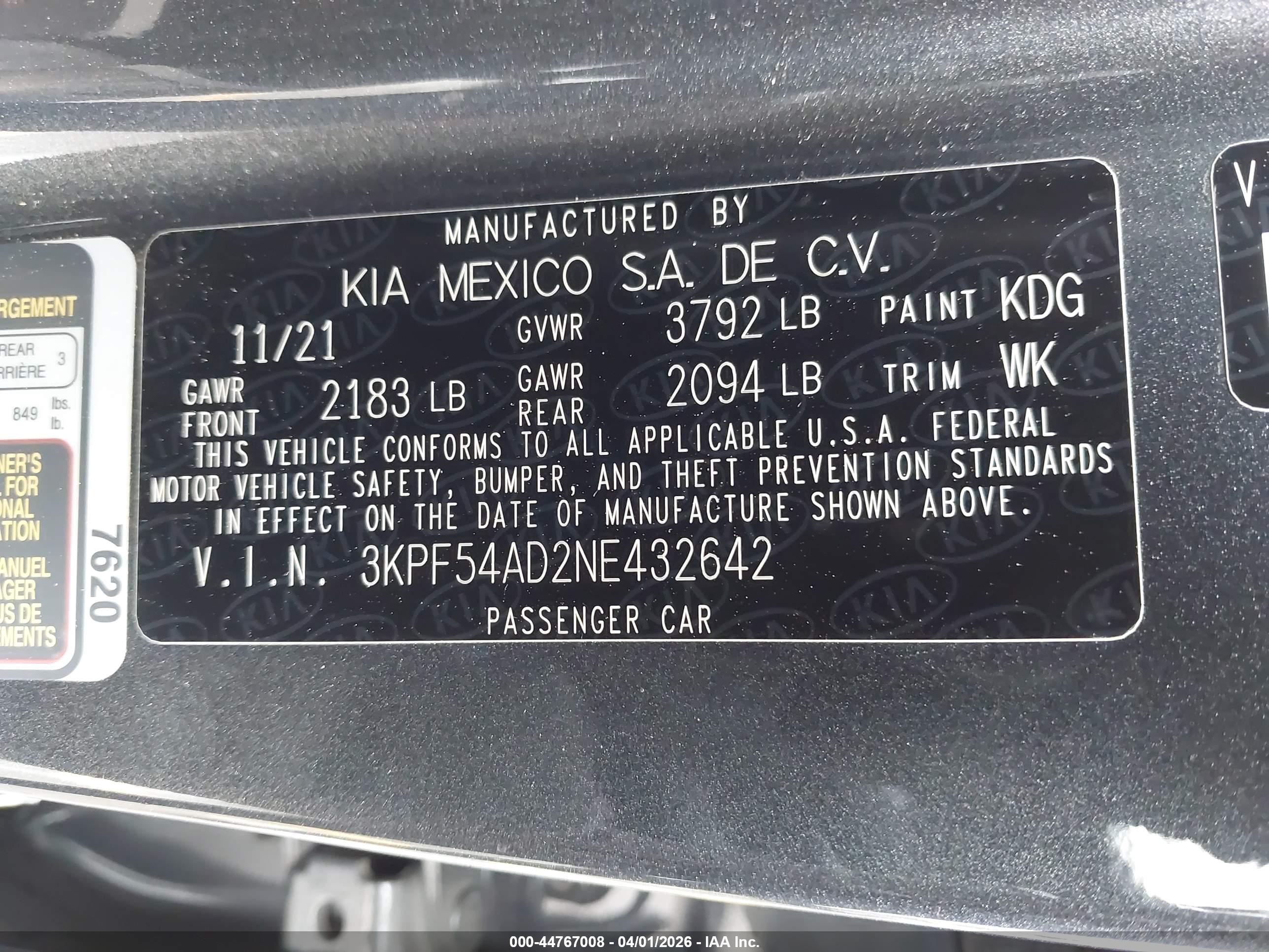 KIA FORTE image 9