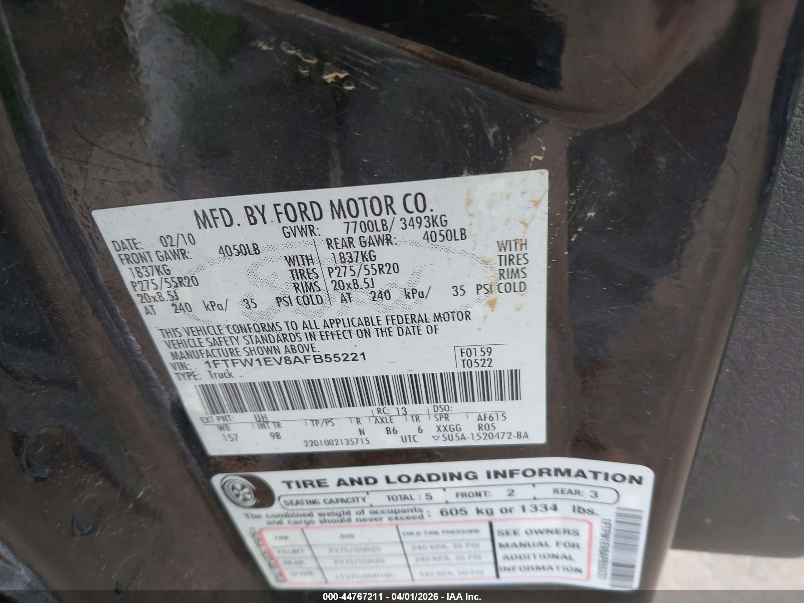 FORD F-150 image 9