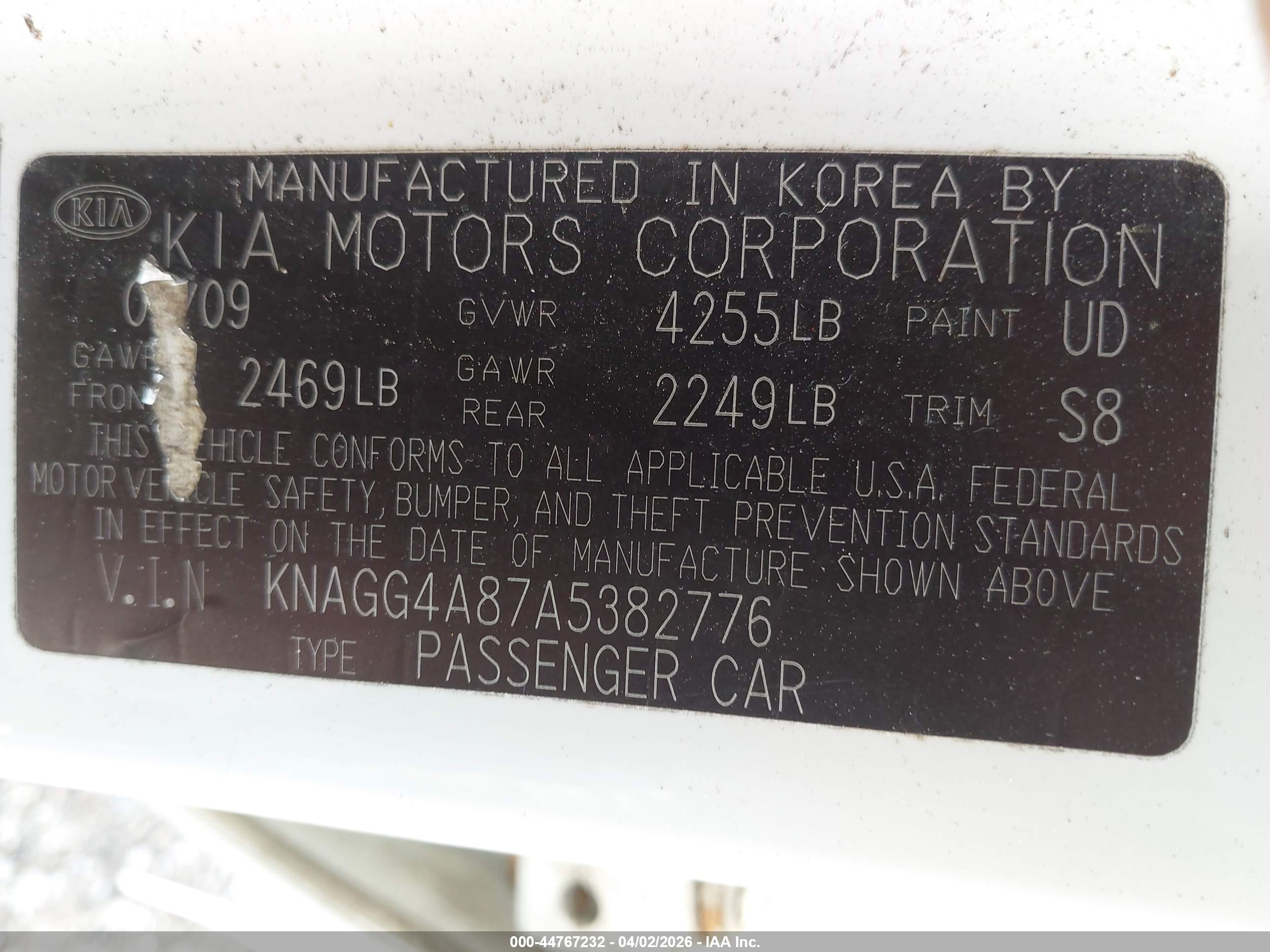 KIA OPTIMA image 9
