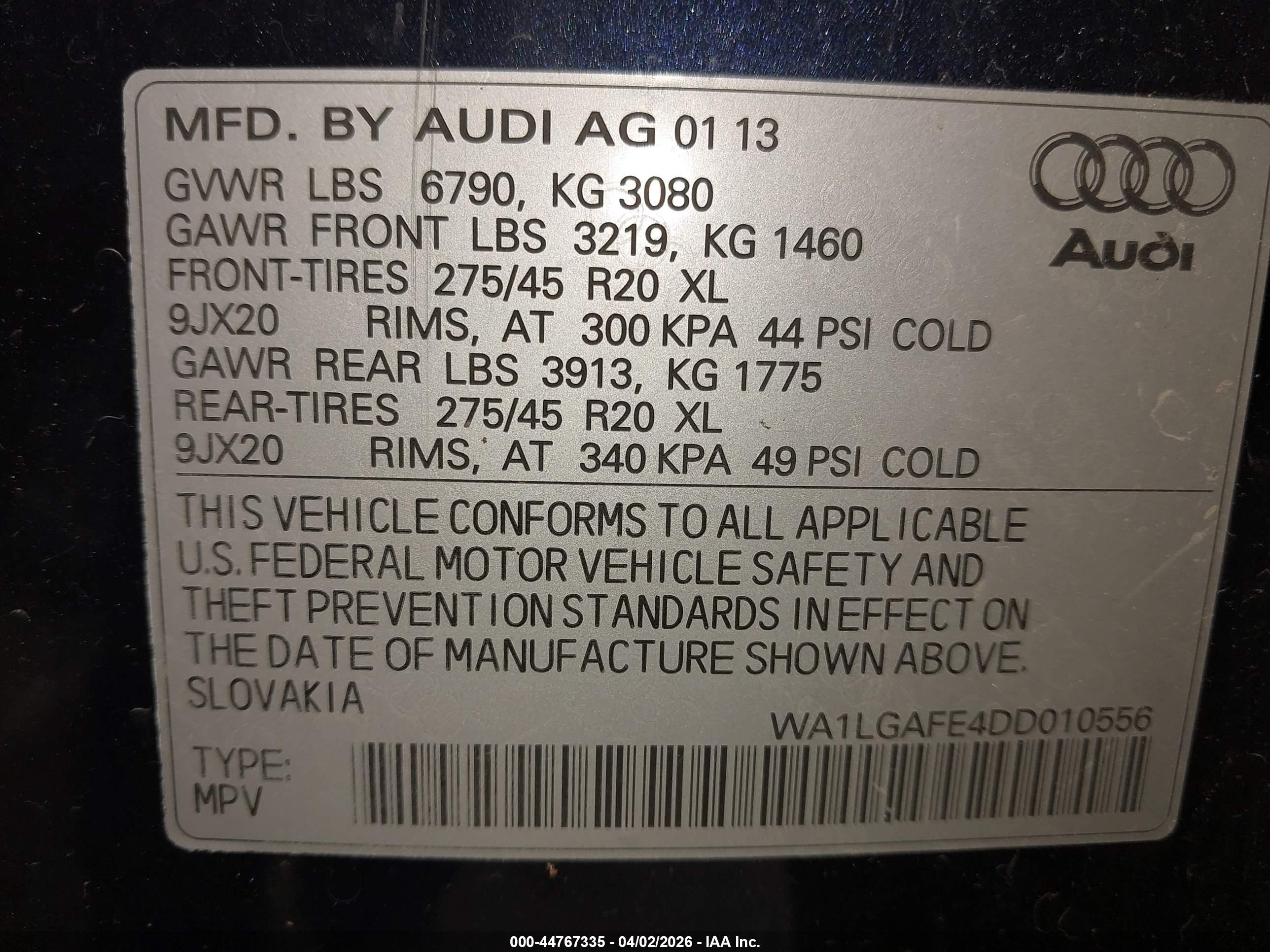 AUDI Q7 image 9