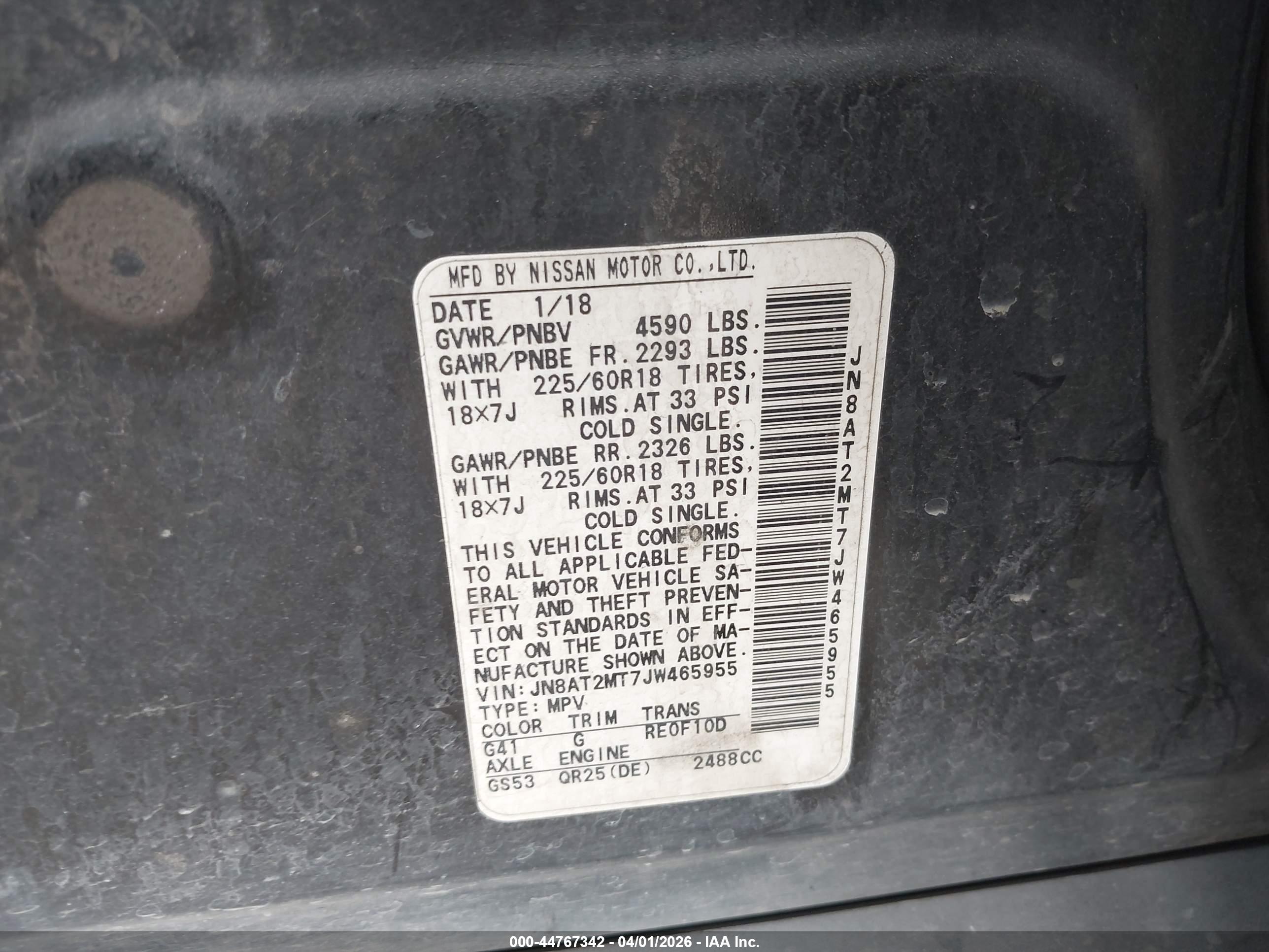 NISSAN ROGUE image 9