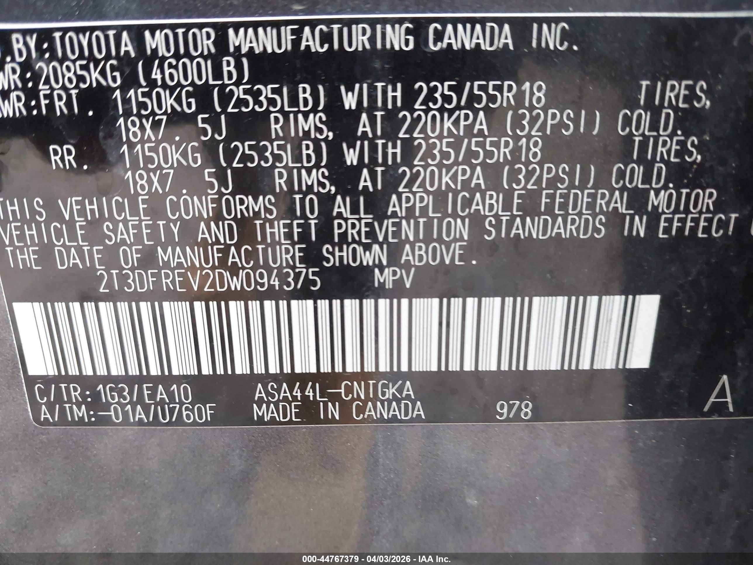 TOYOTA RAV4 image 9