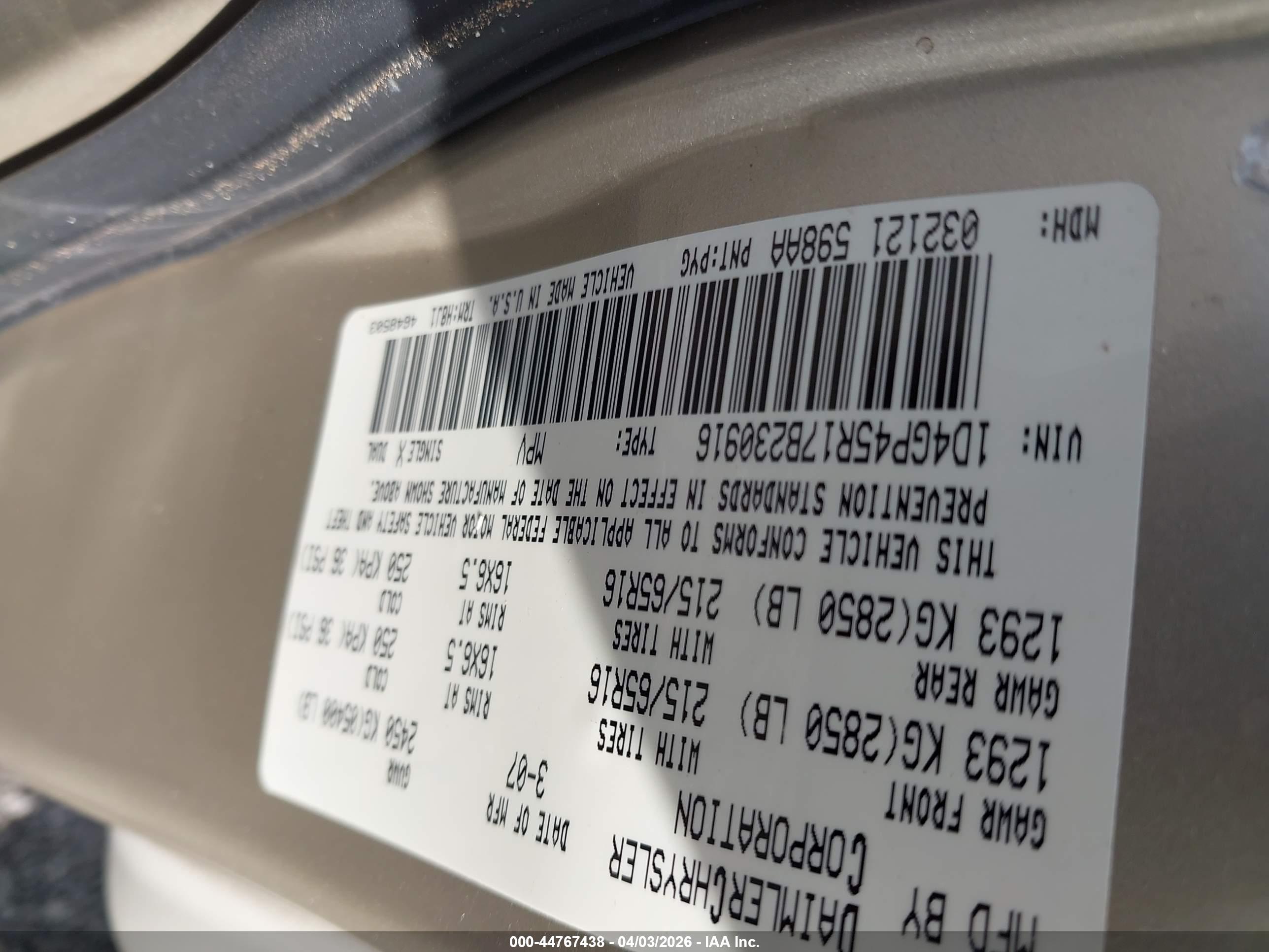 DODGE CARAVAN image 9