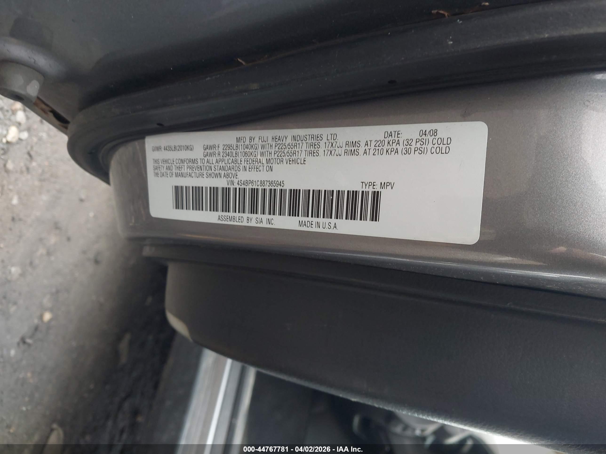 SUBARU OUTBACK image 9