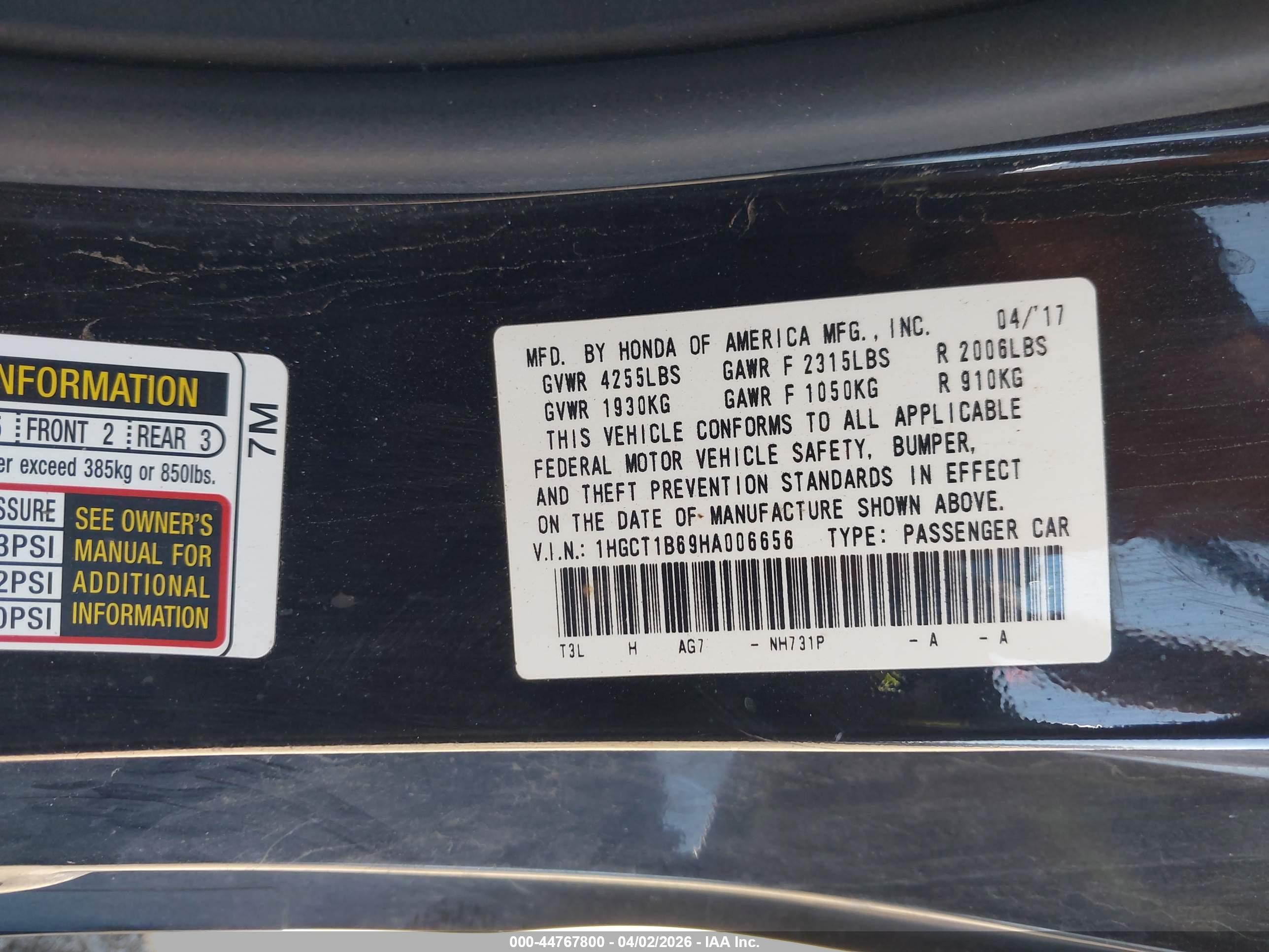 HONDA ACCORD image 9