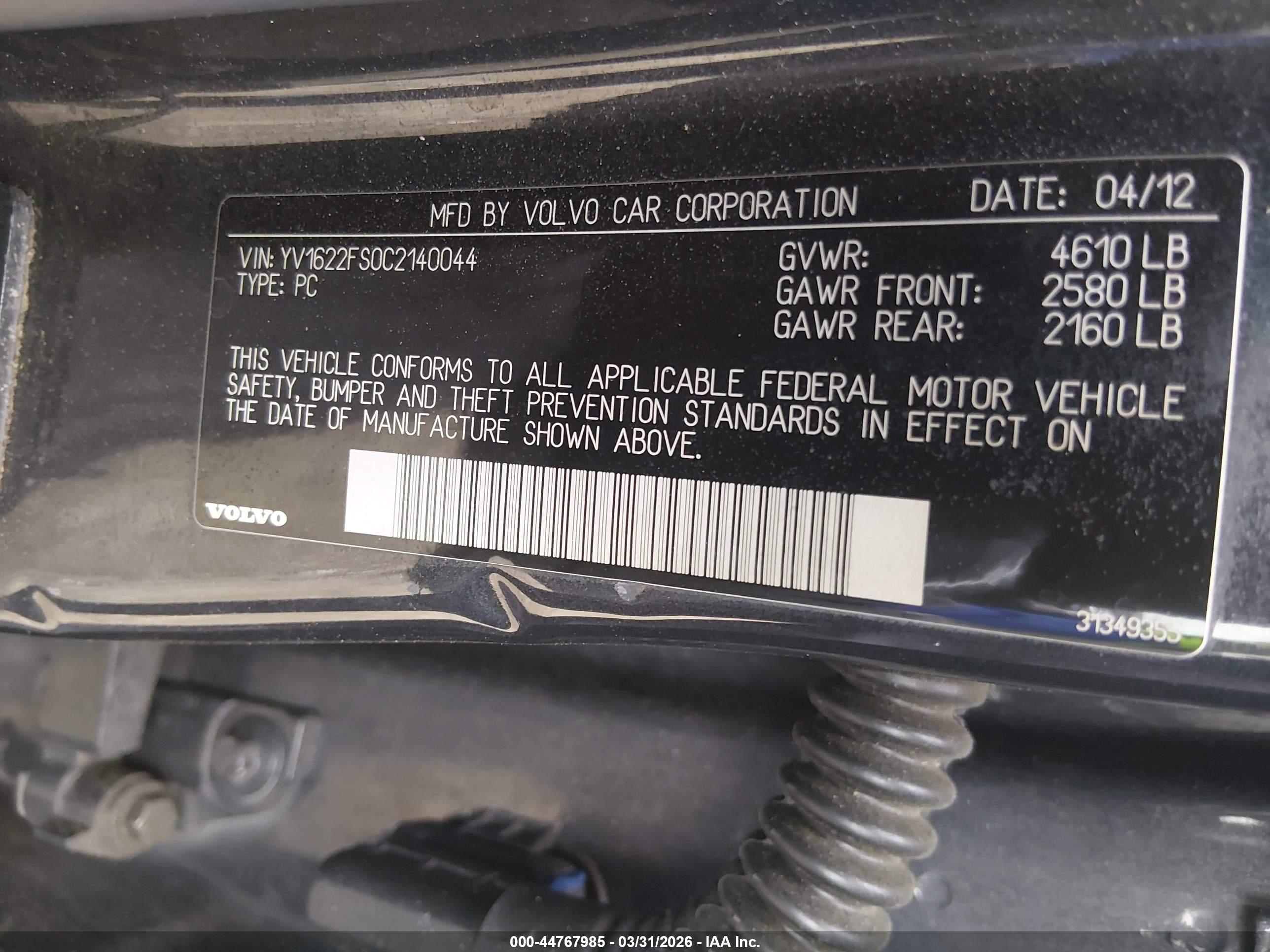VOLVO S60 image 9