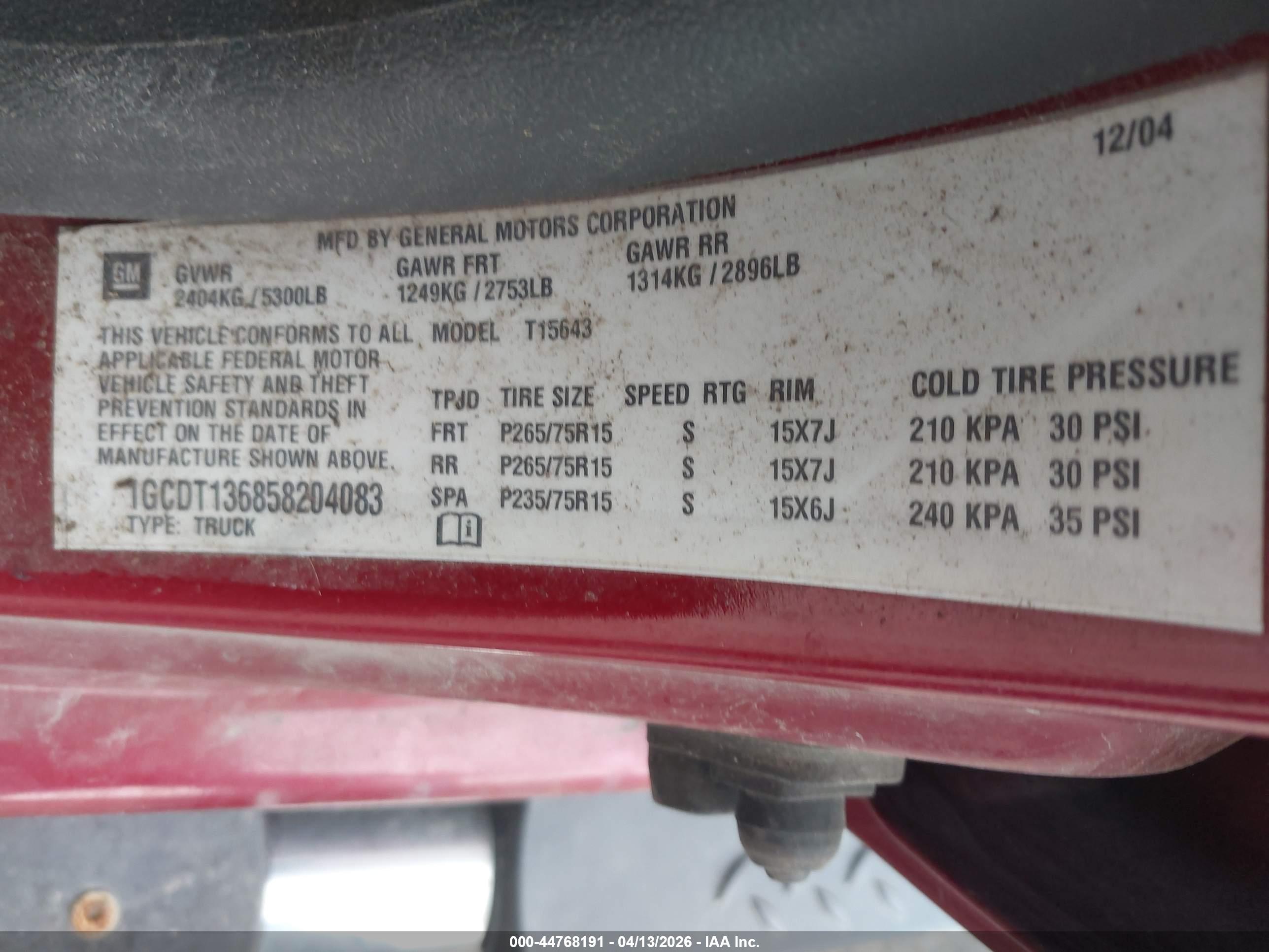 CHEVROLET COLORADO image 9