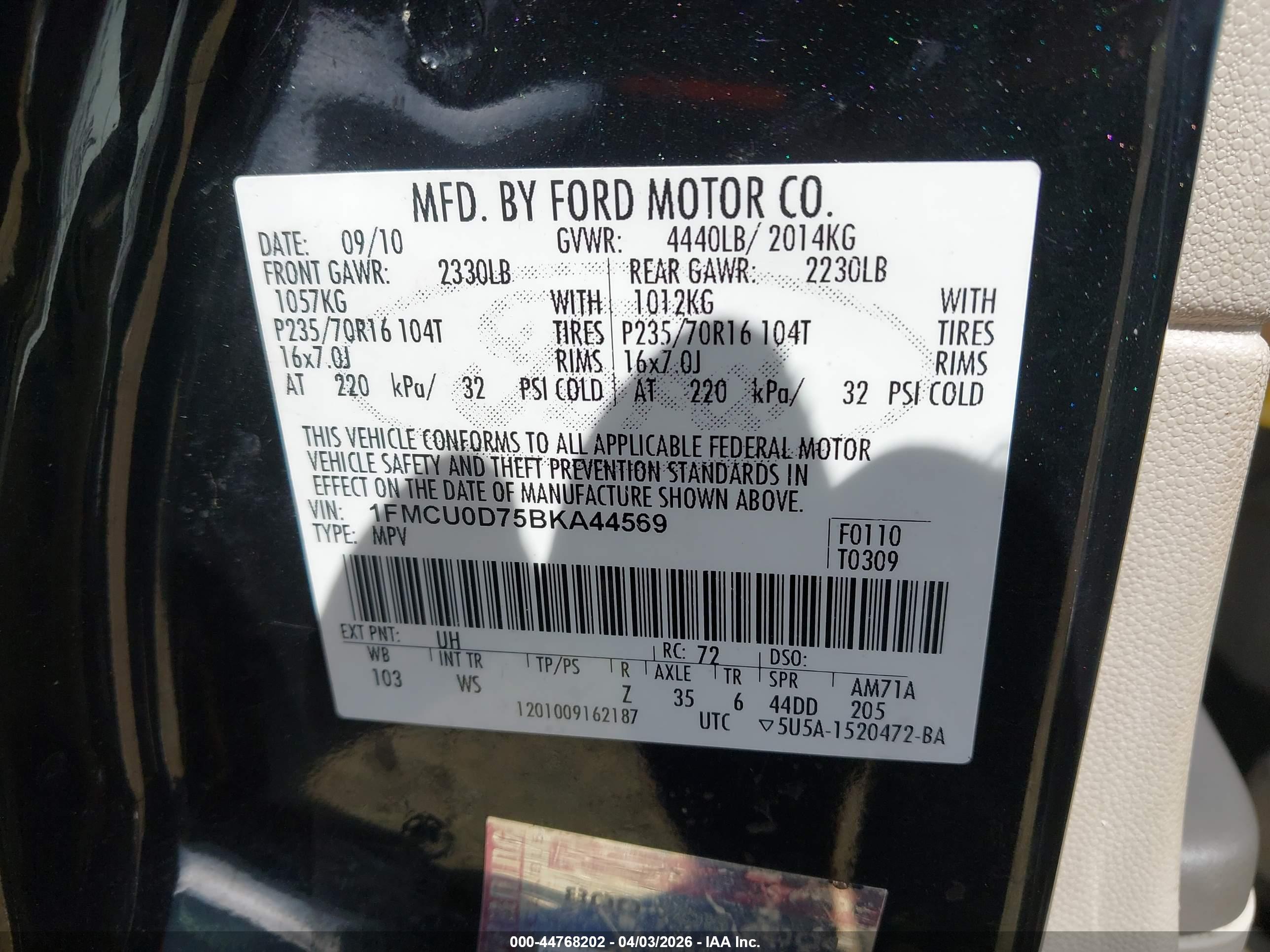 FORD ESCAPE image 9