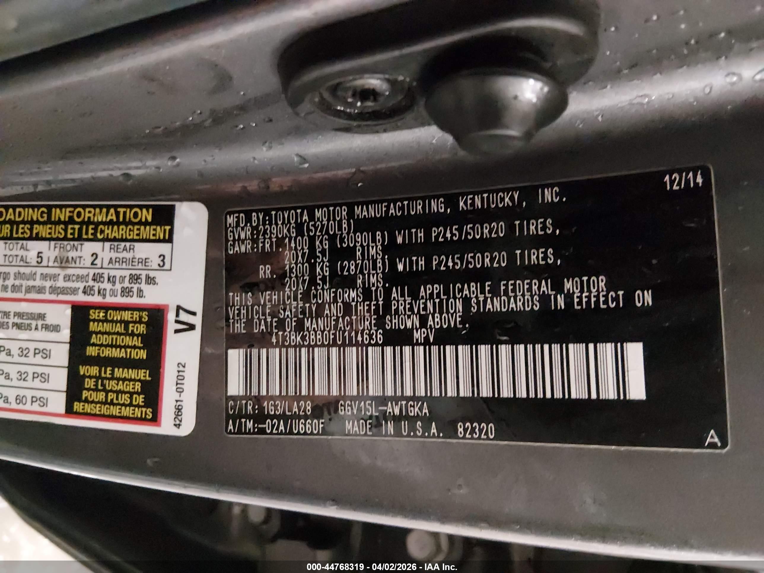 TOYOTA VENZA image 9