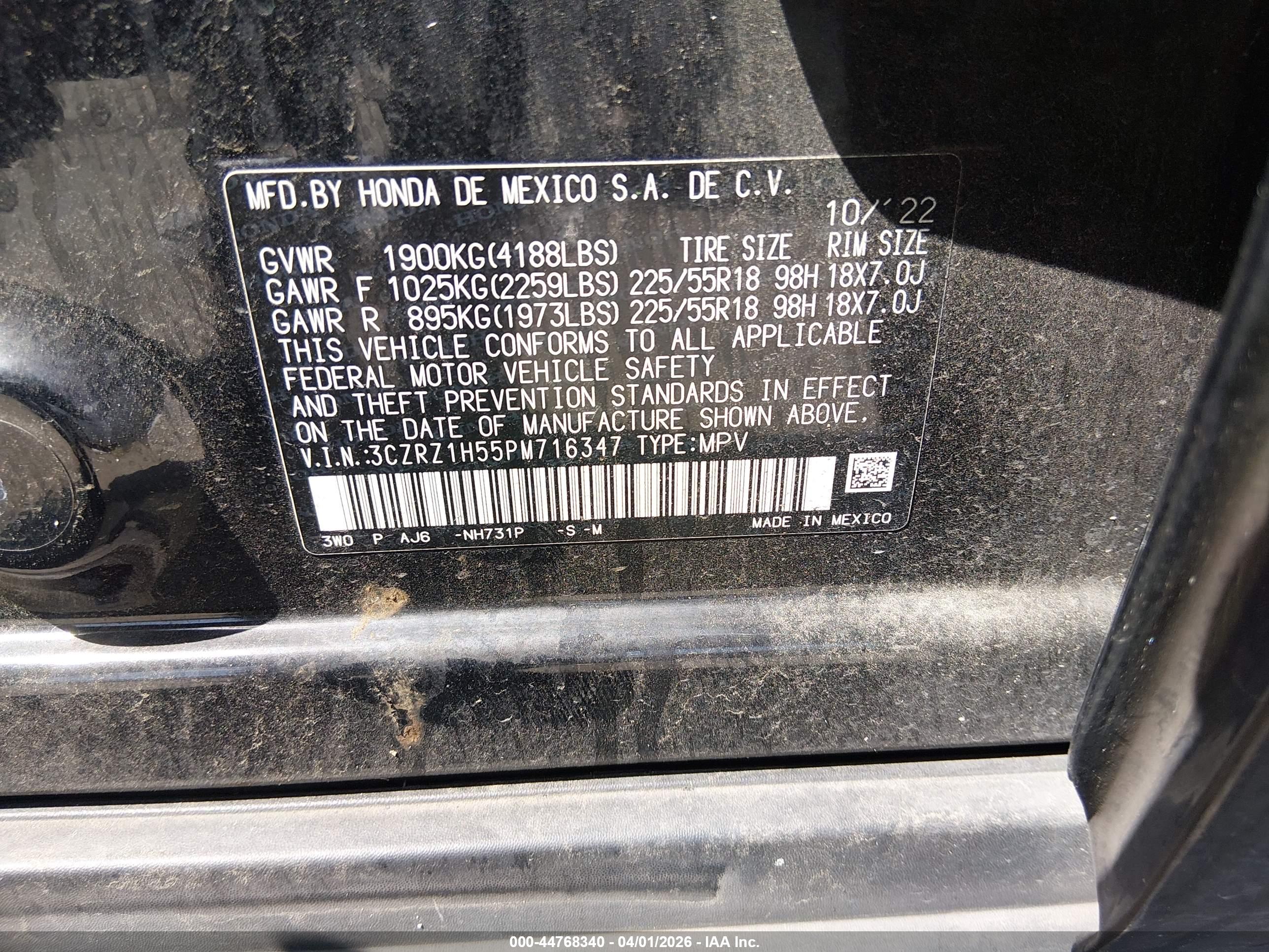 HONDA HR-V image 9