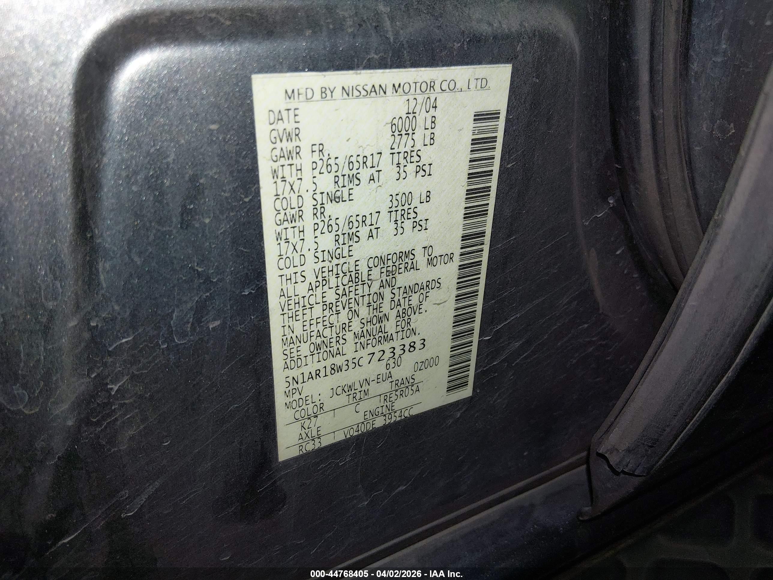 NISSAN PATHFINDER image 9