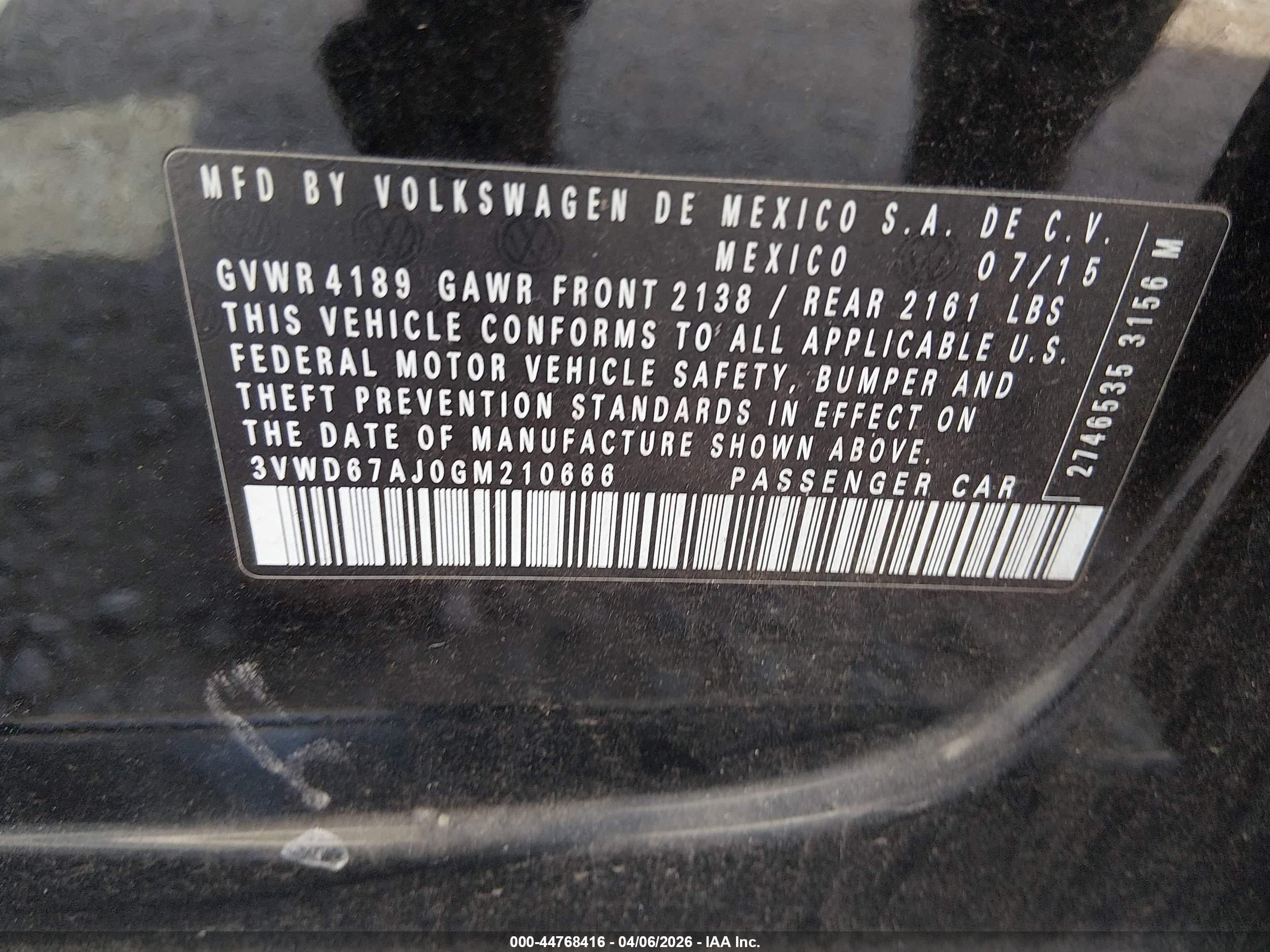 VOLKSWAGEN JETTA image 9