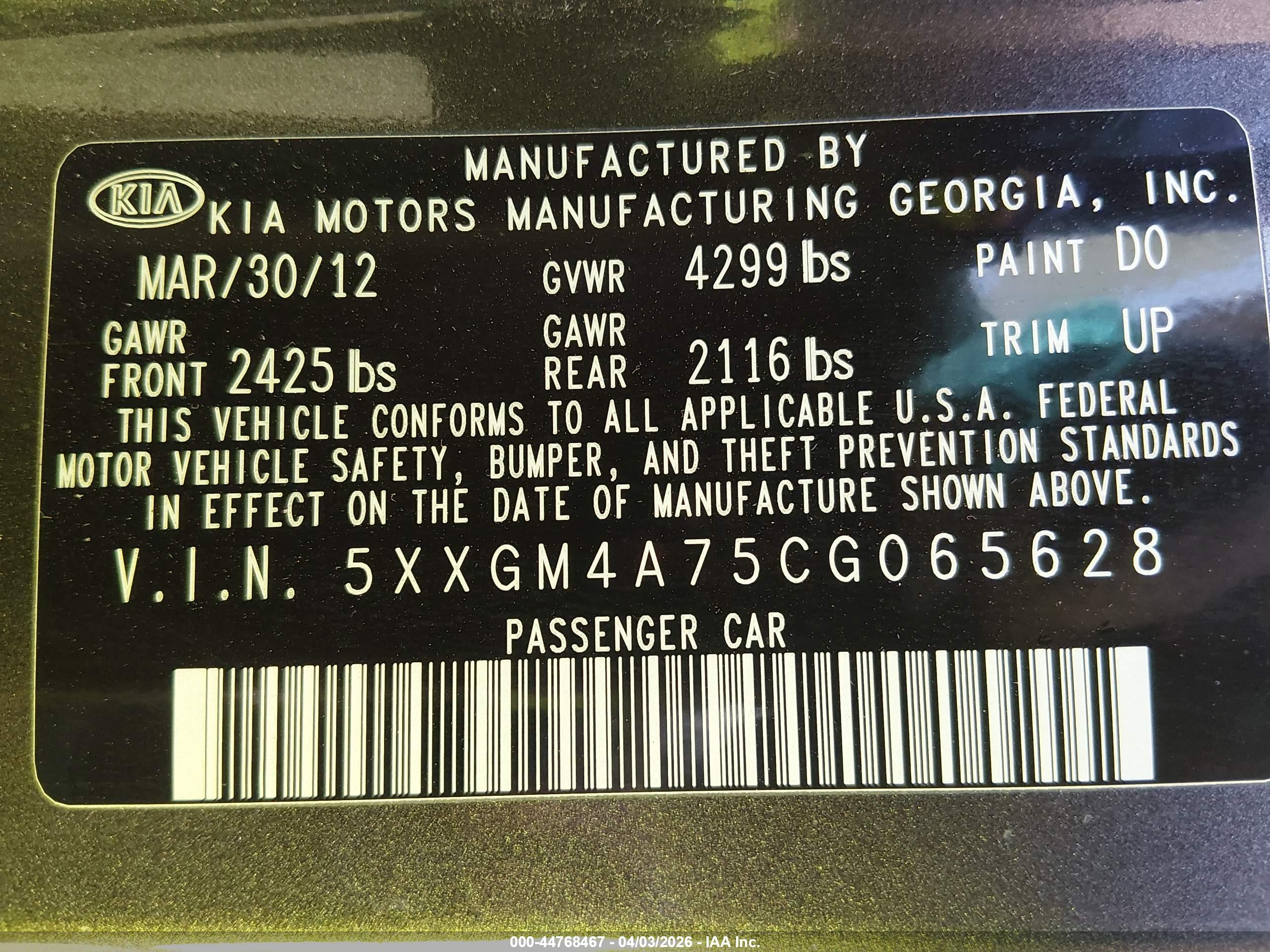 KIA OPTIMA image 9
