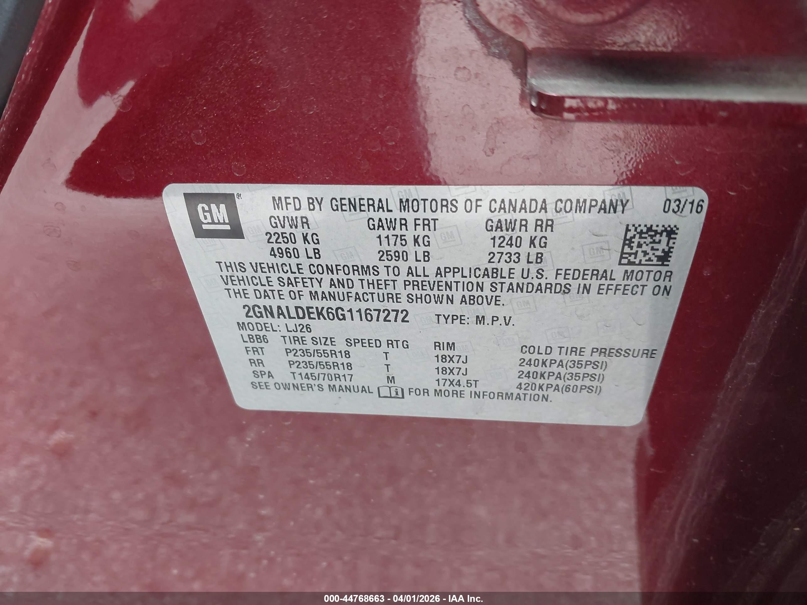 CHEVROLET EQUINOX image 9