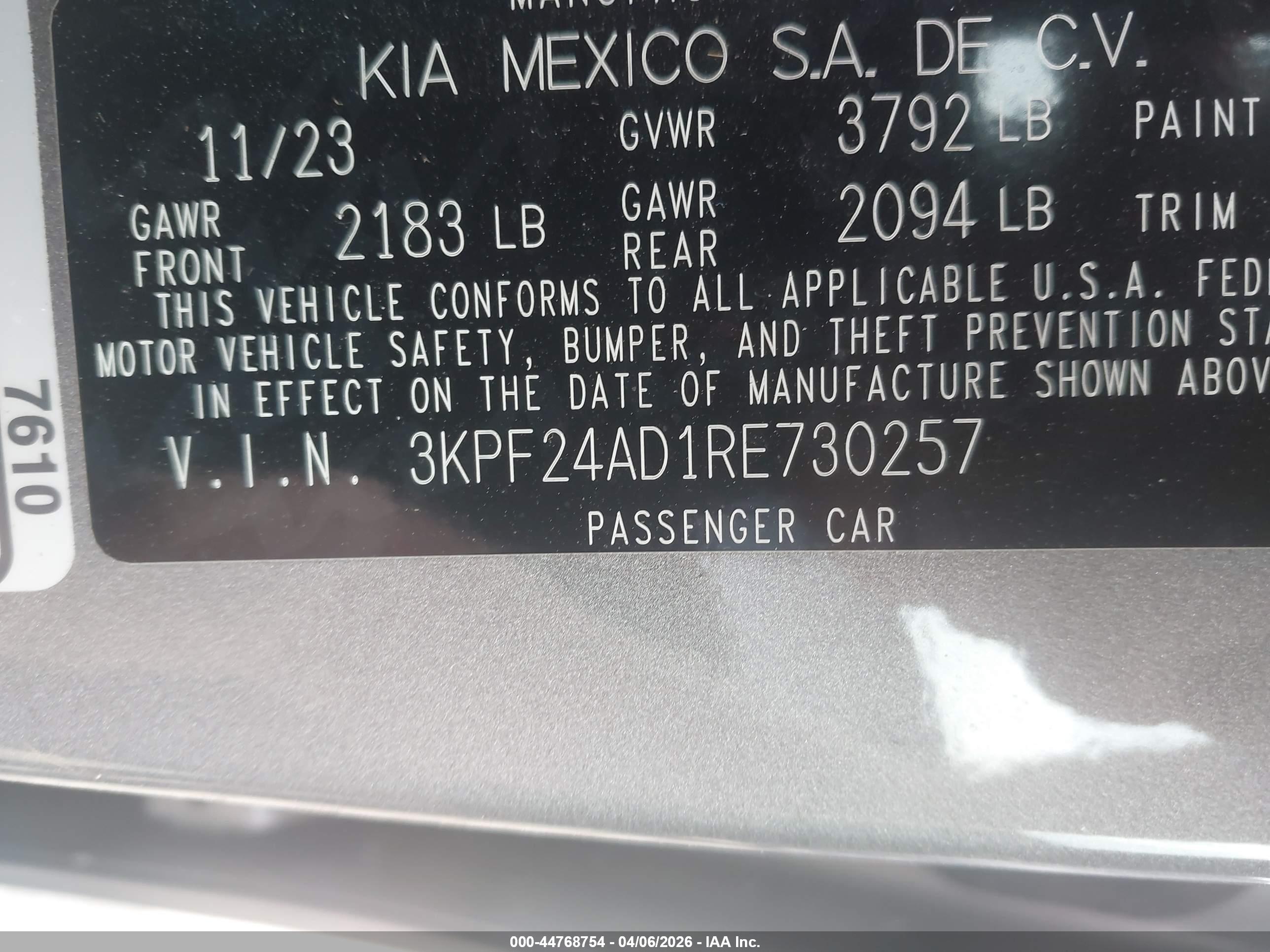 KIA FORTE image 9