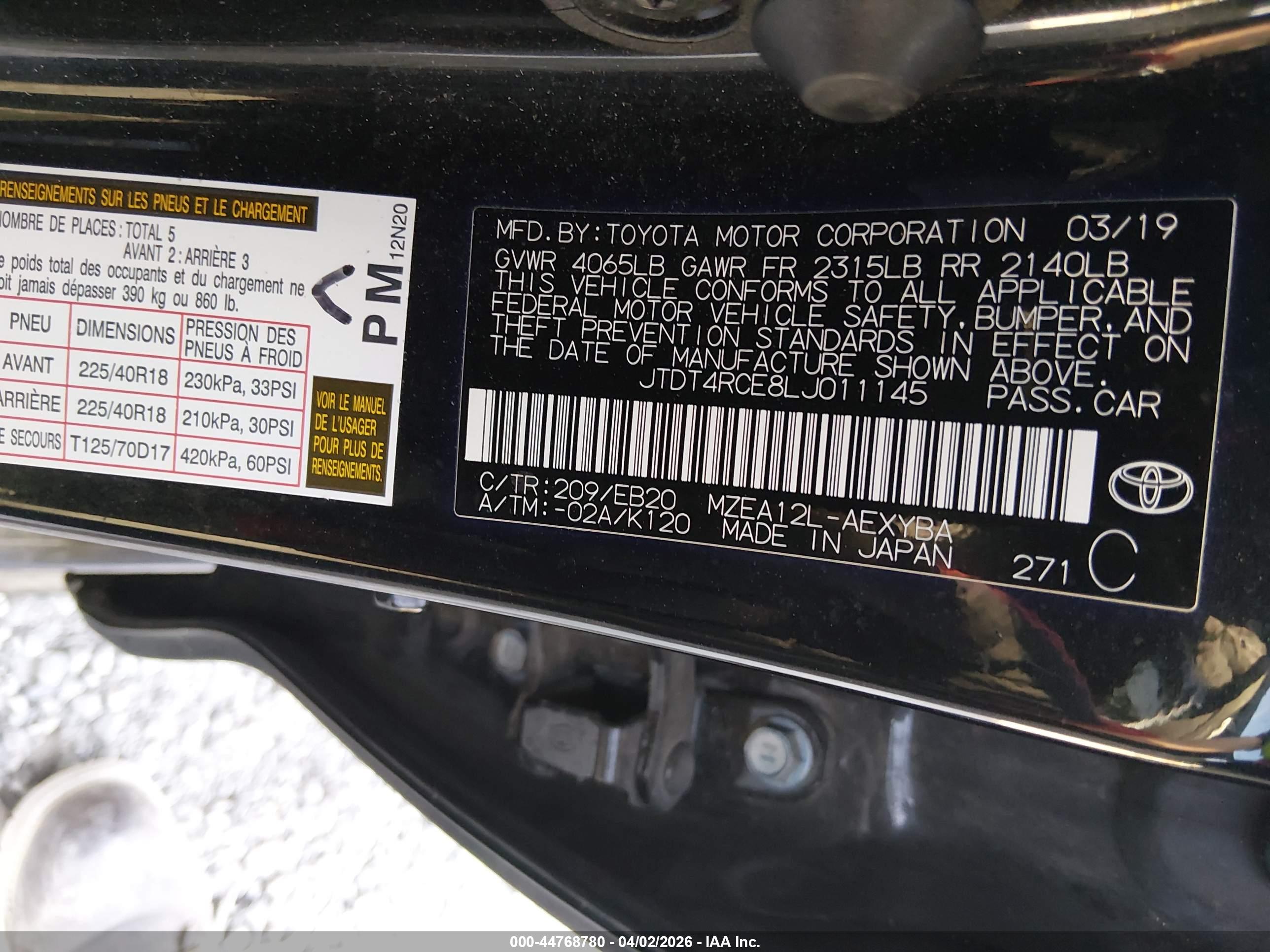 TOYOTA COROLLA image 9