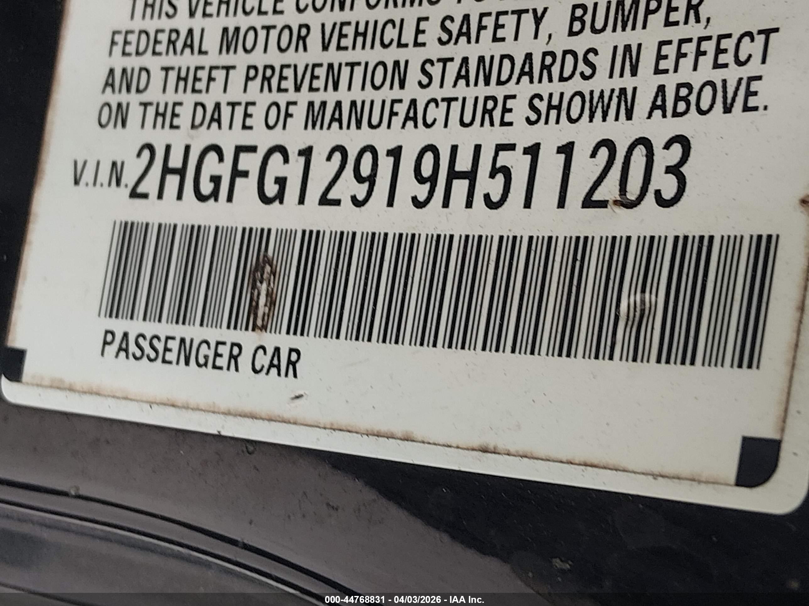 HONDA CIVIC image 9