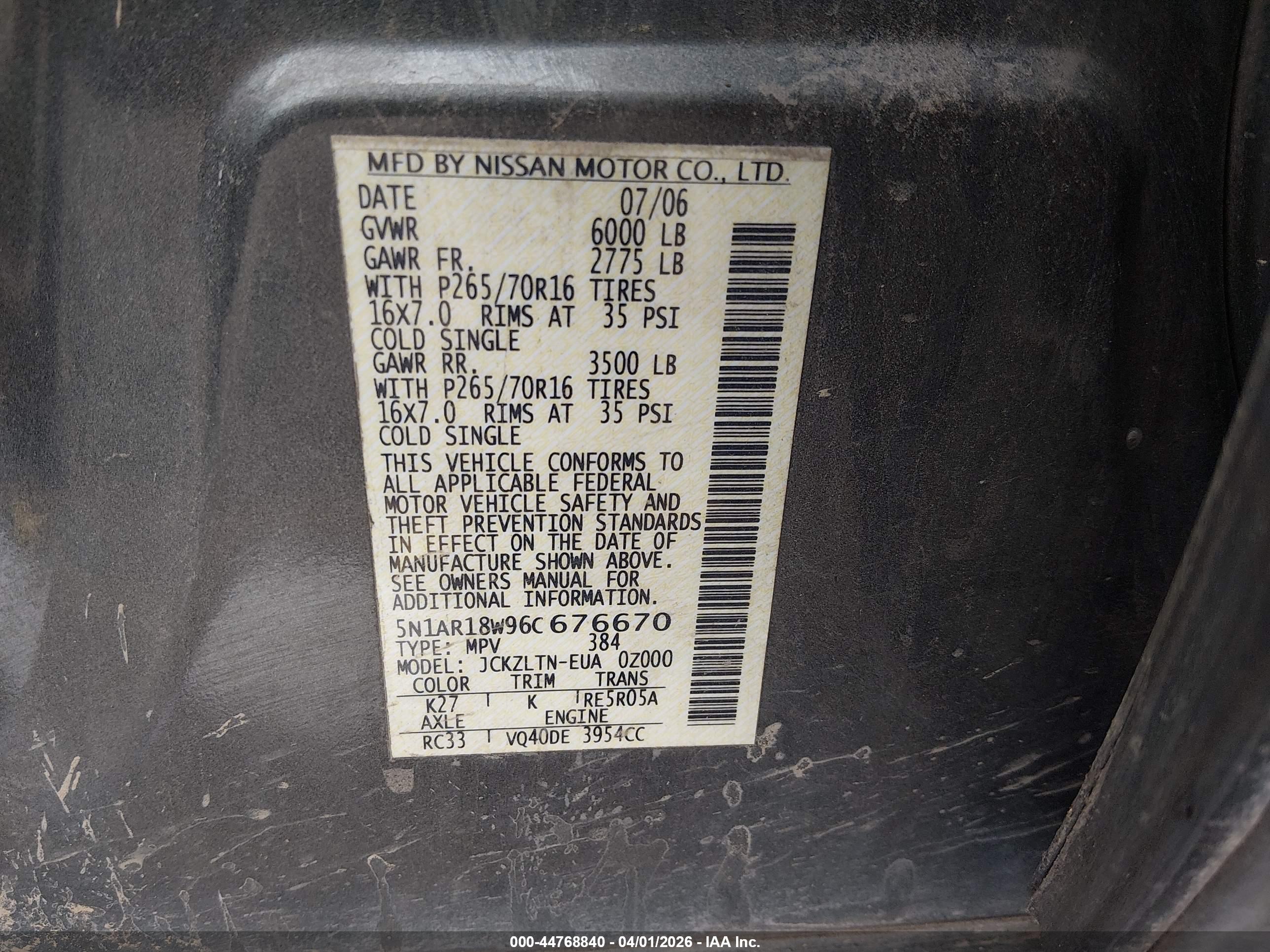 NISSAN PATHFINDER image 9