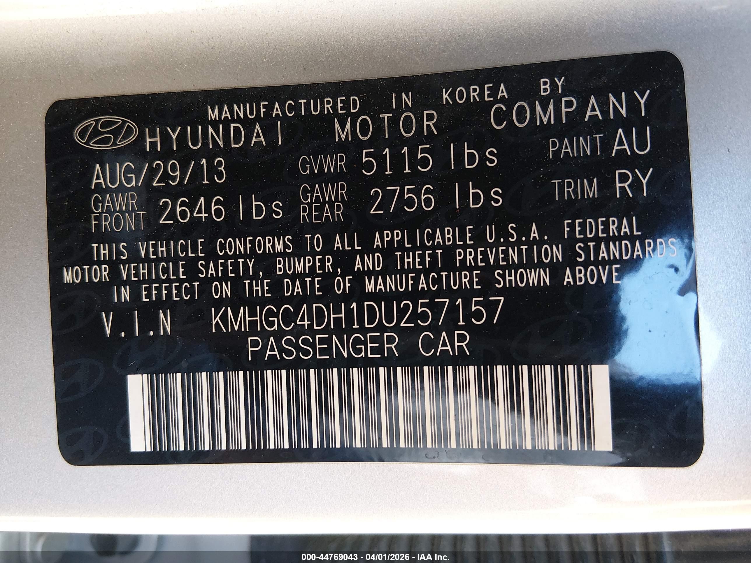 HYUNDAI GENESIS image 9