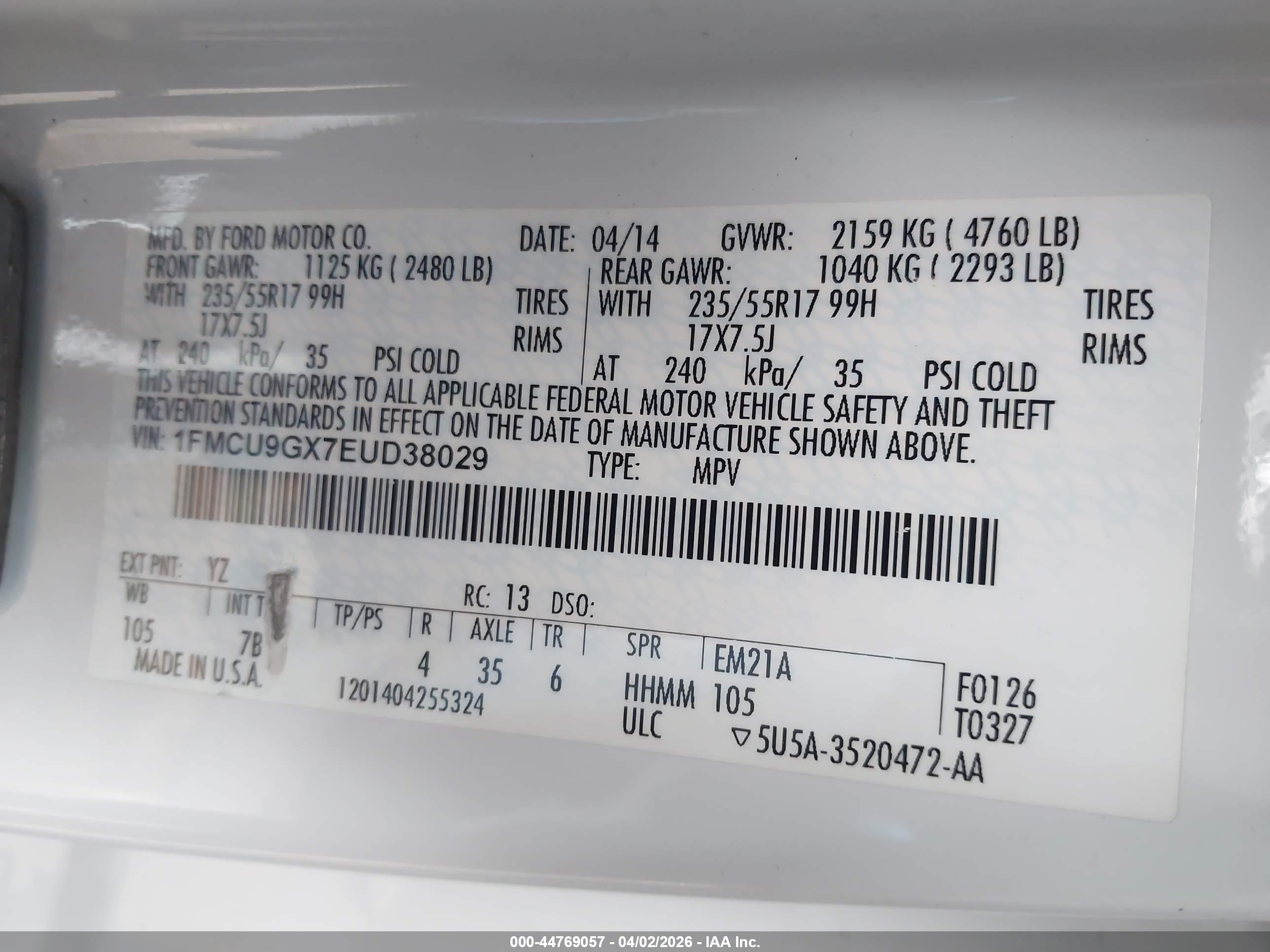 FORD ESCAPE image 9