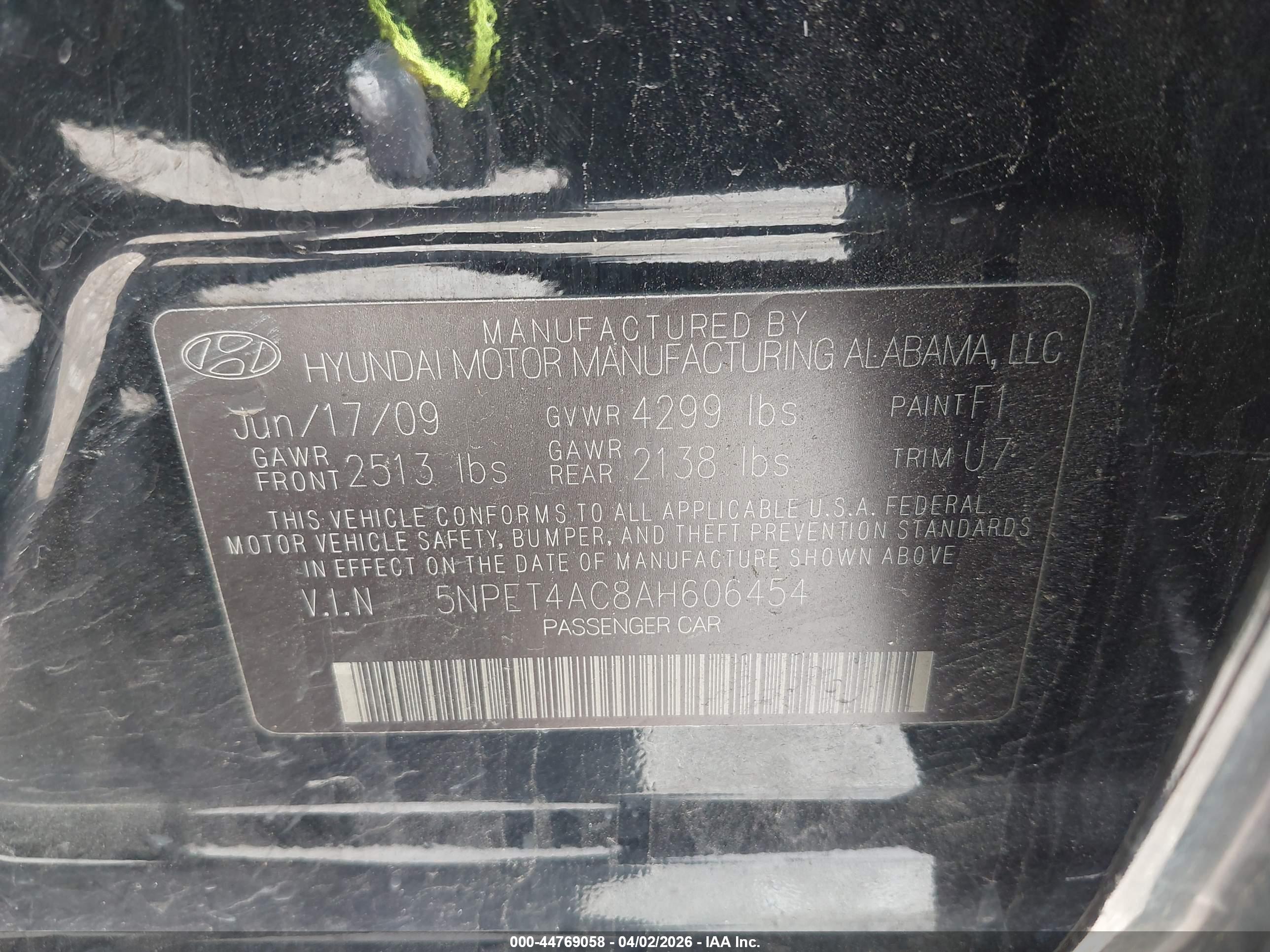 HYUNDAI SONATA image 9