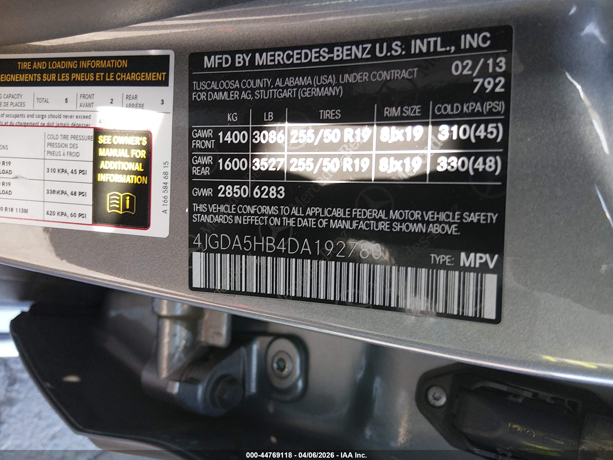 MERCEDES-BENZ ML image 9
