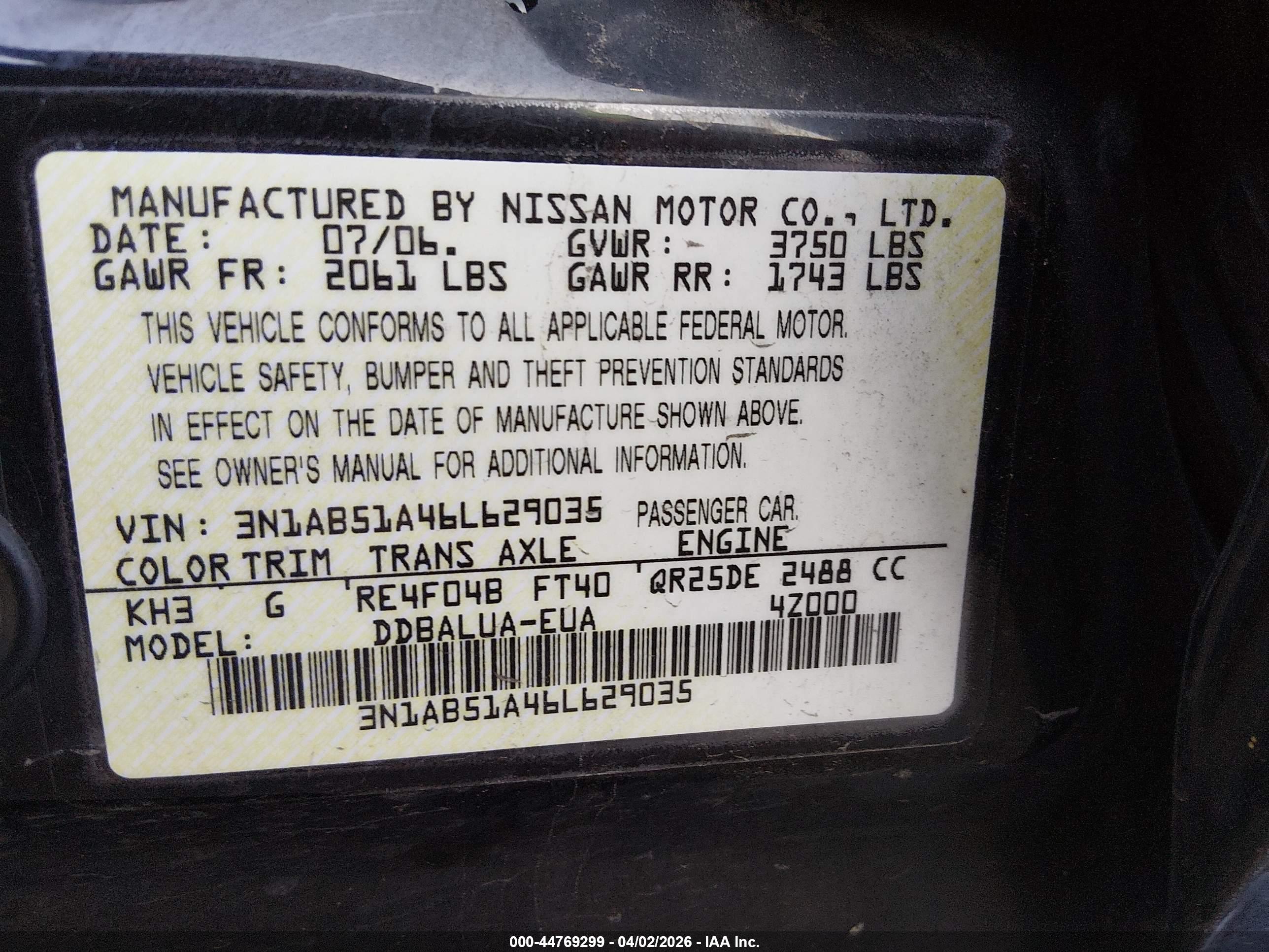NISSAN SENTRA image 9