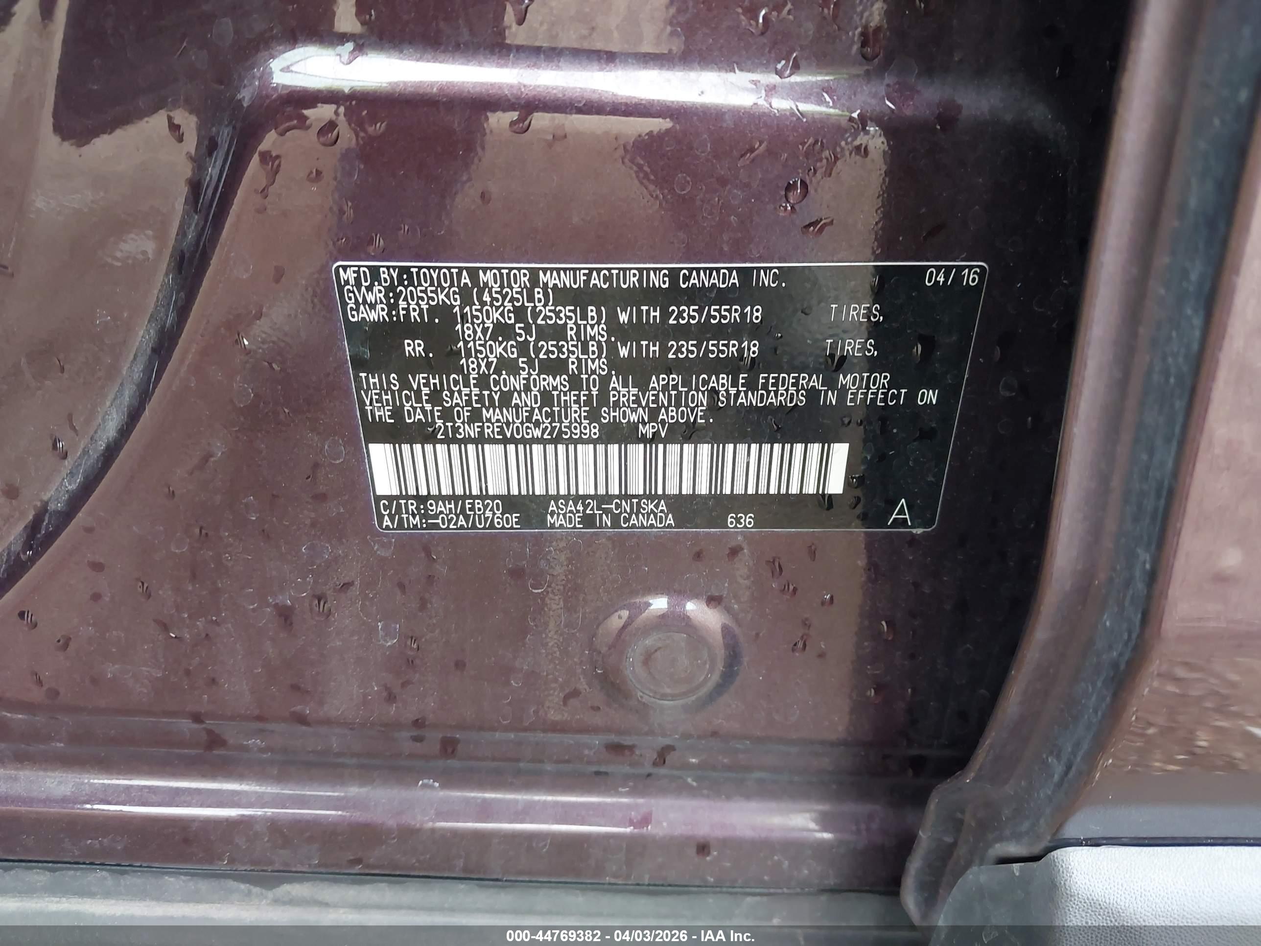 TOYOTA RAV4 image 9