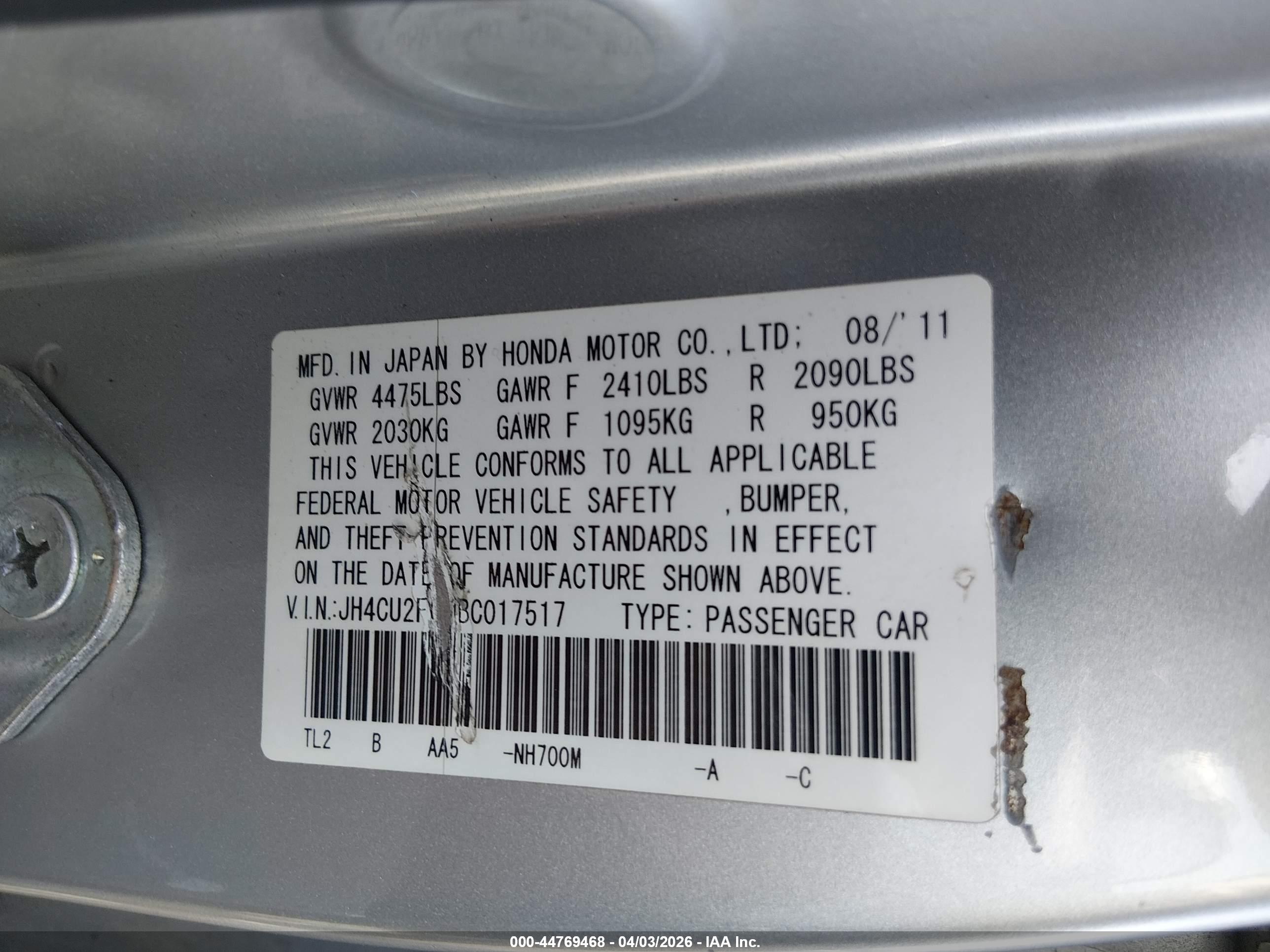 ACURA TSX image 9