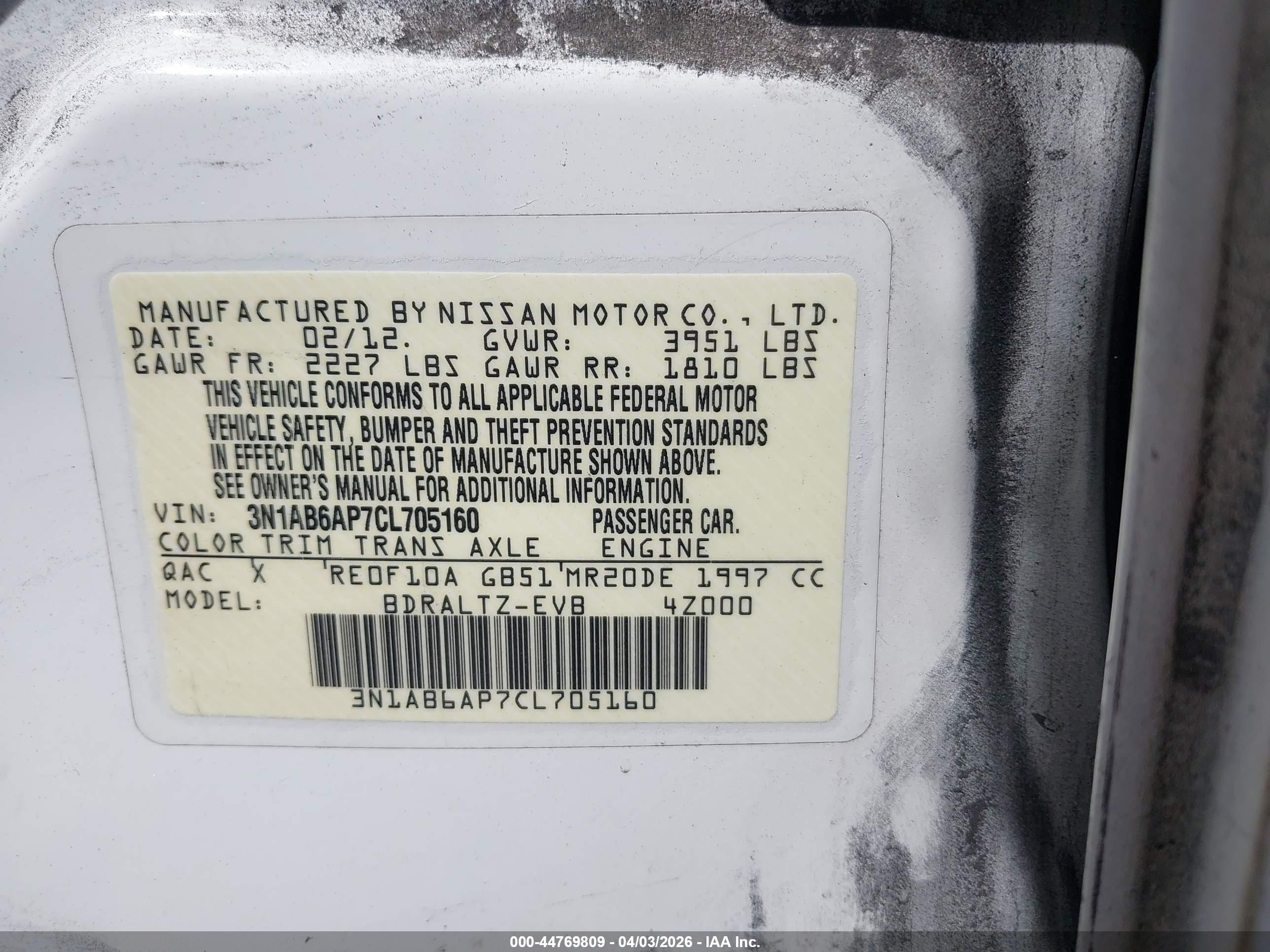 NISSAN SENTRA image 9