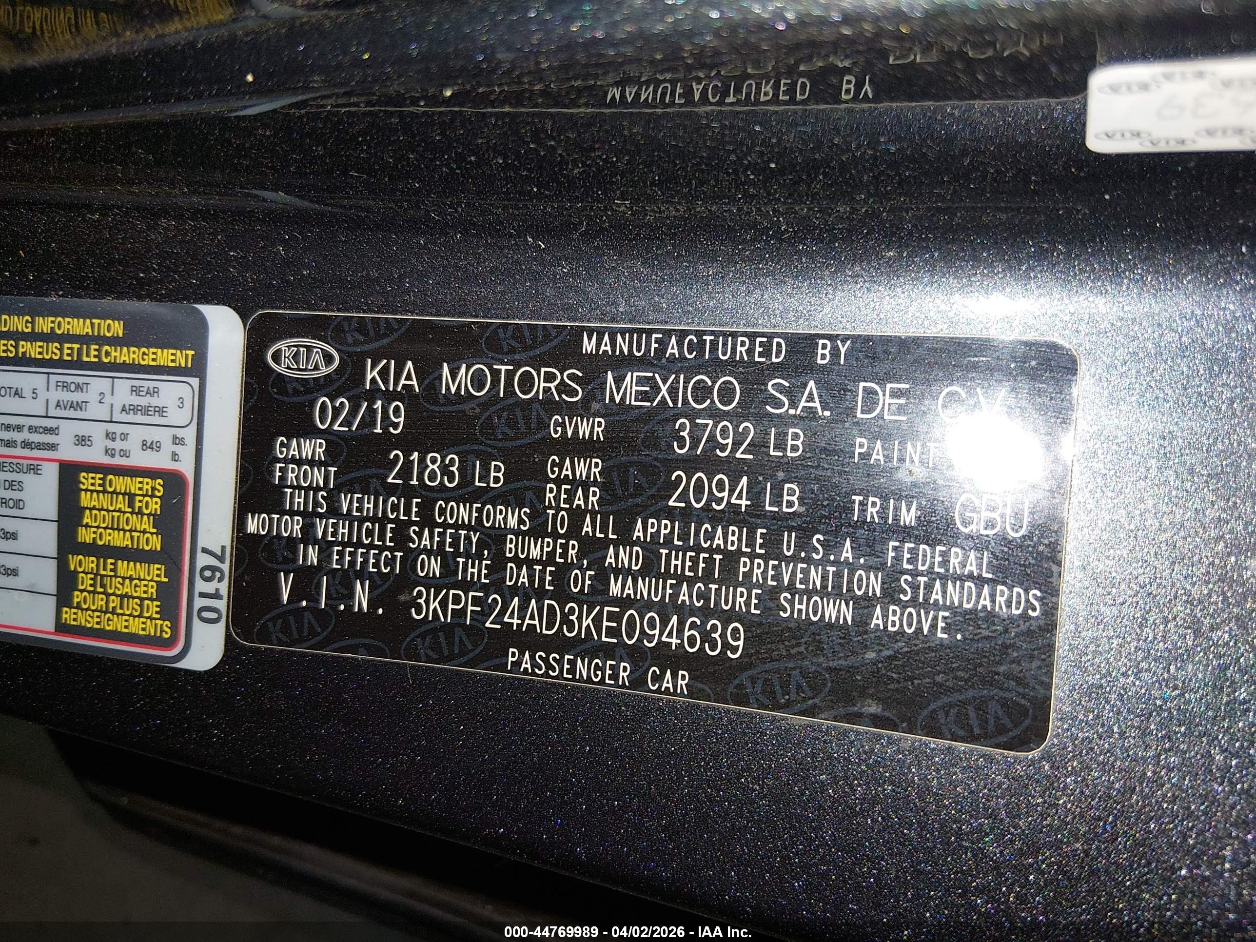 KIA FORTE image 9