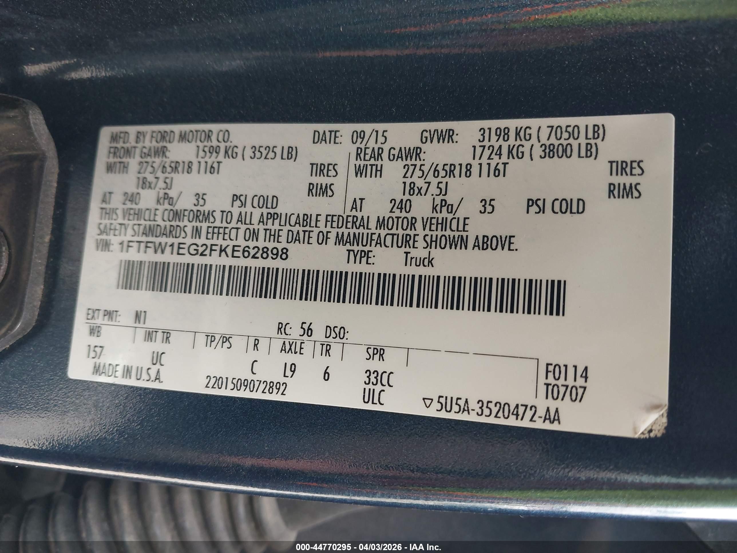 FORD F-150 image 9