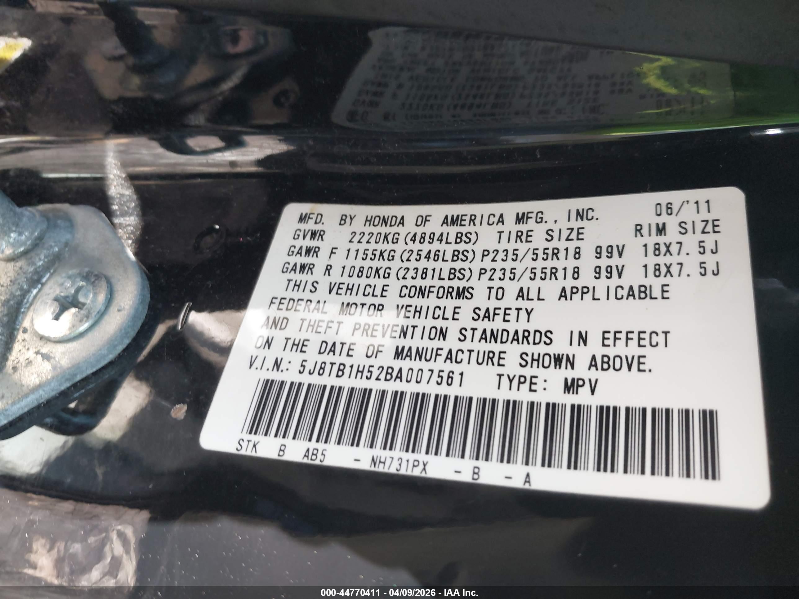 ACURA RDX image 9