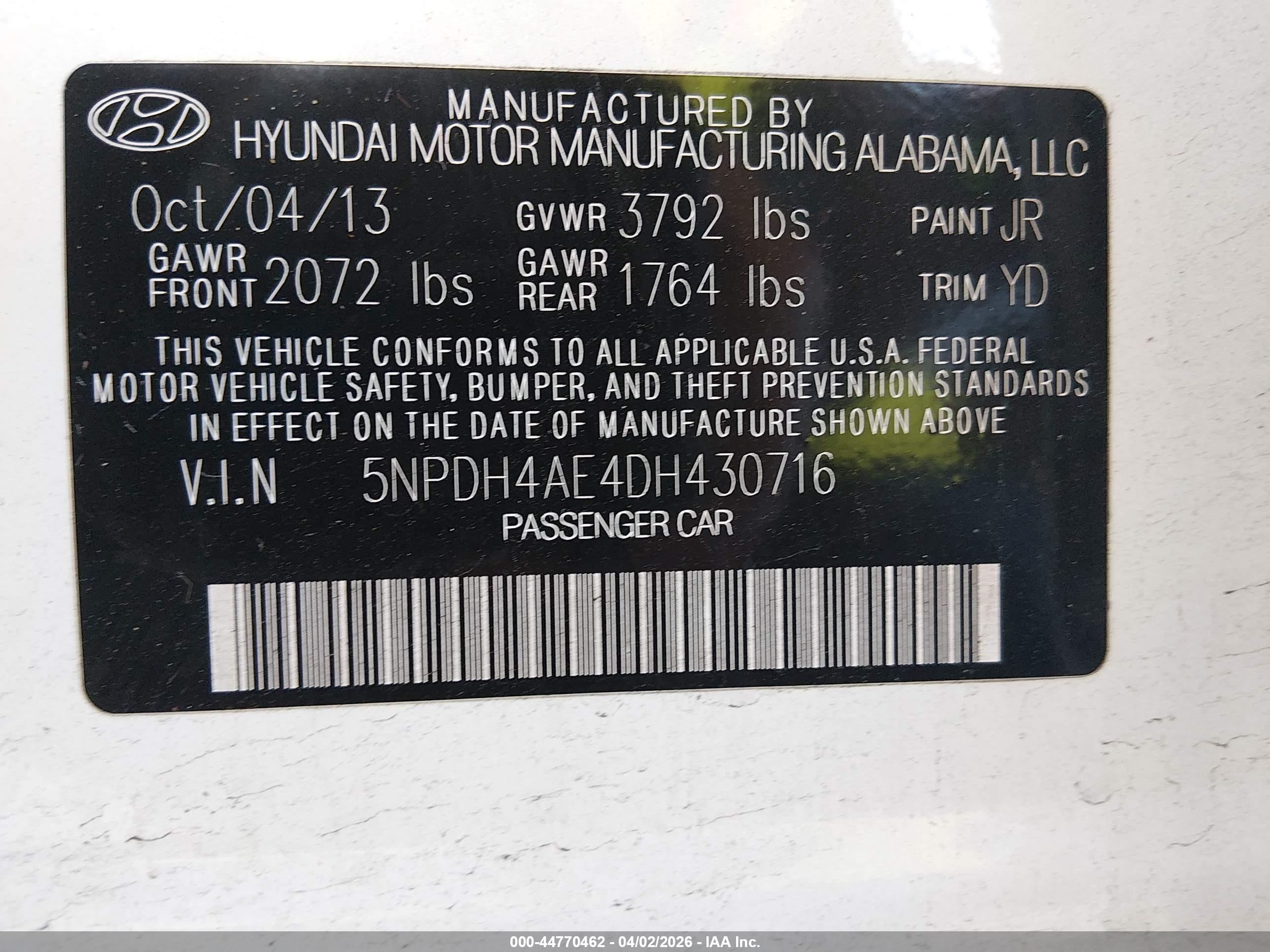 HYUNDAI ELANTRA image 9
