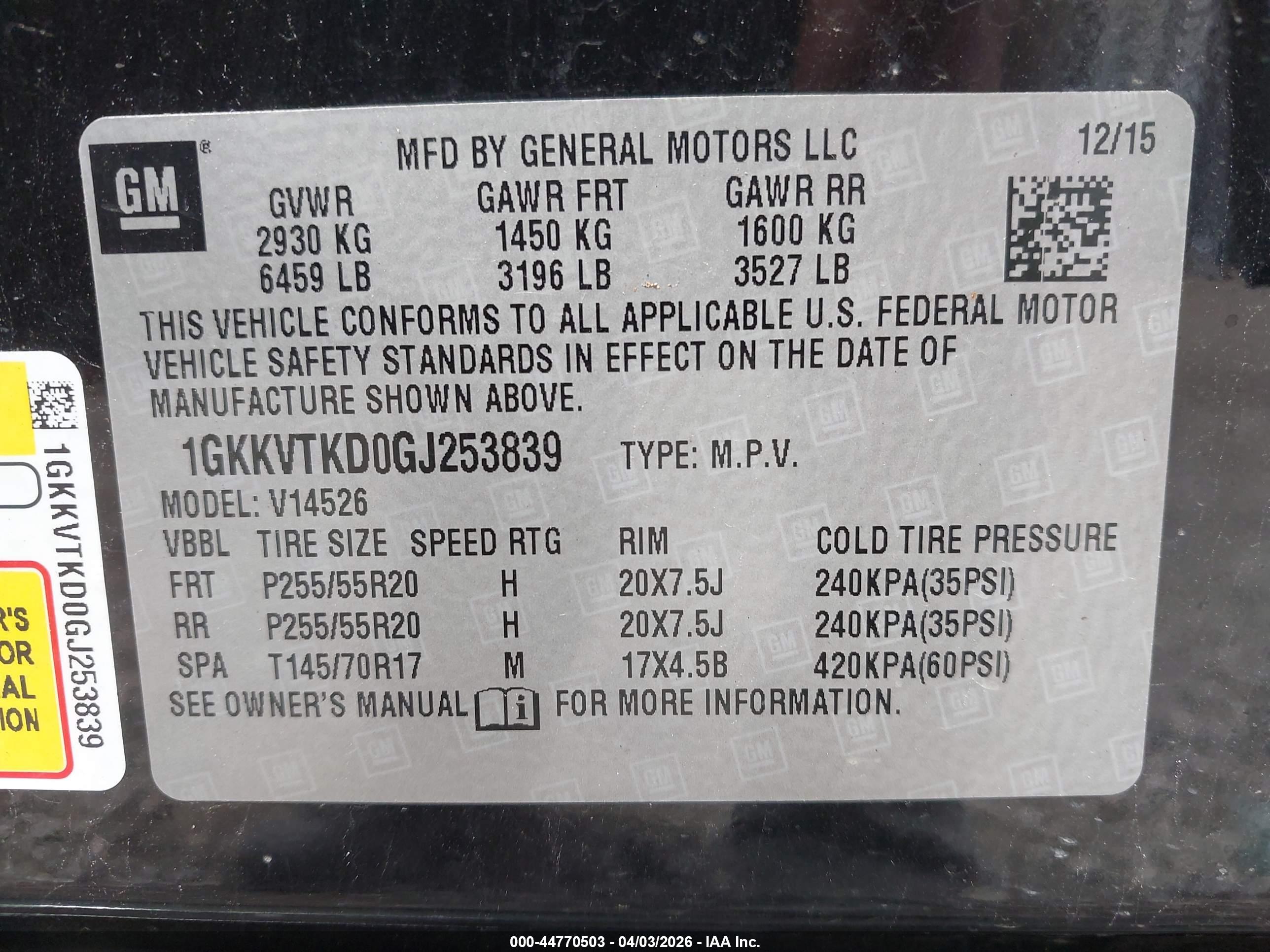 GMC ACADIA image 9