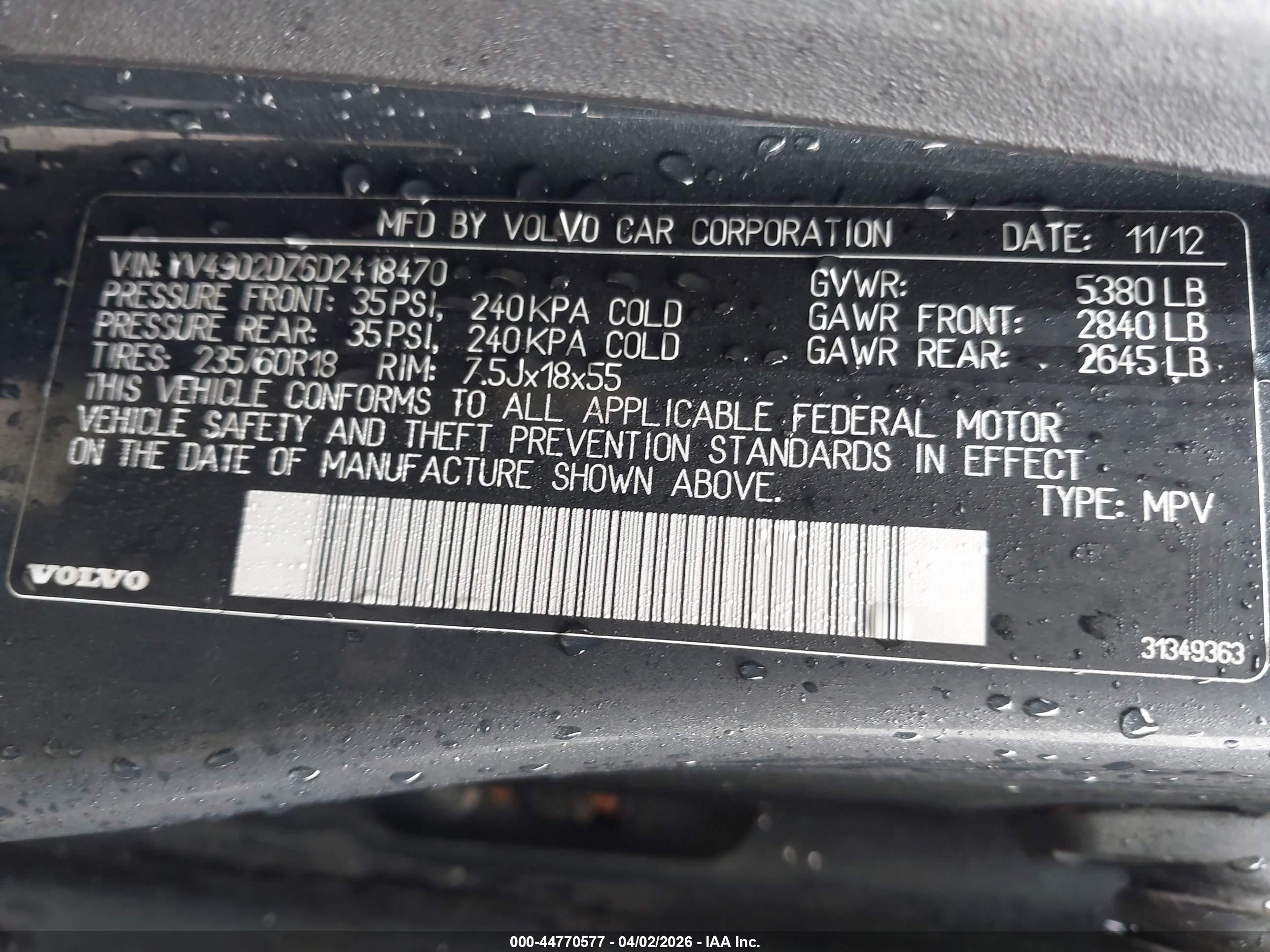 VOLVO XC60 image 9