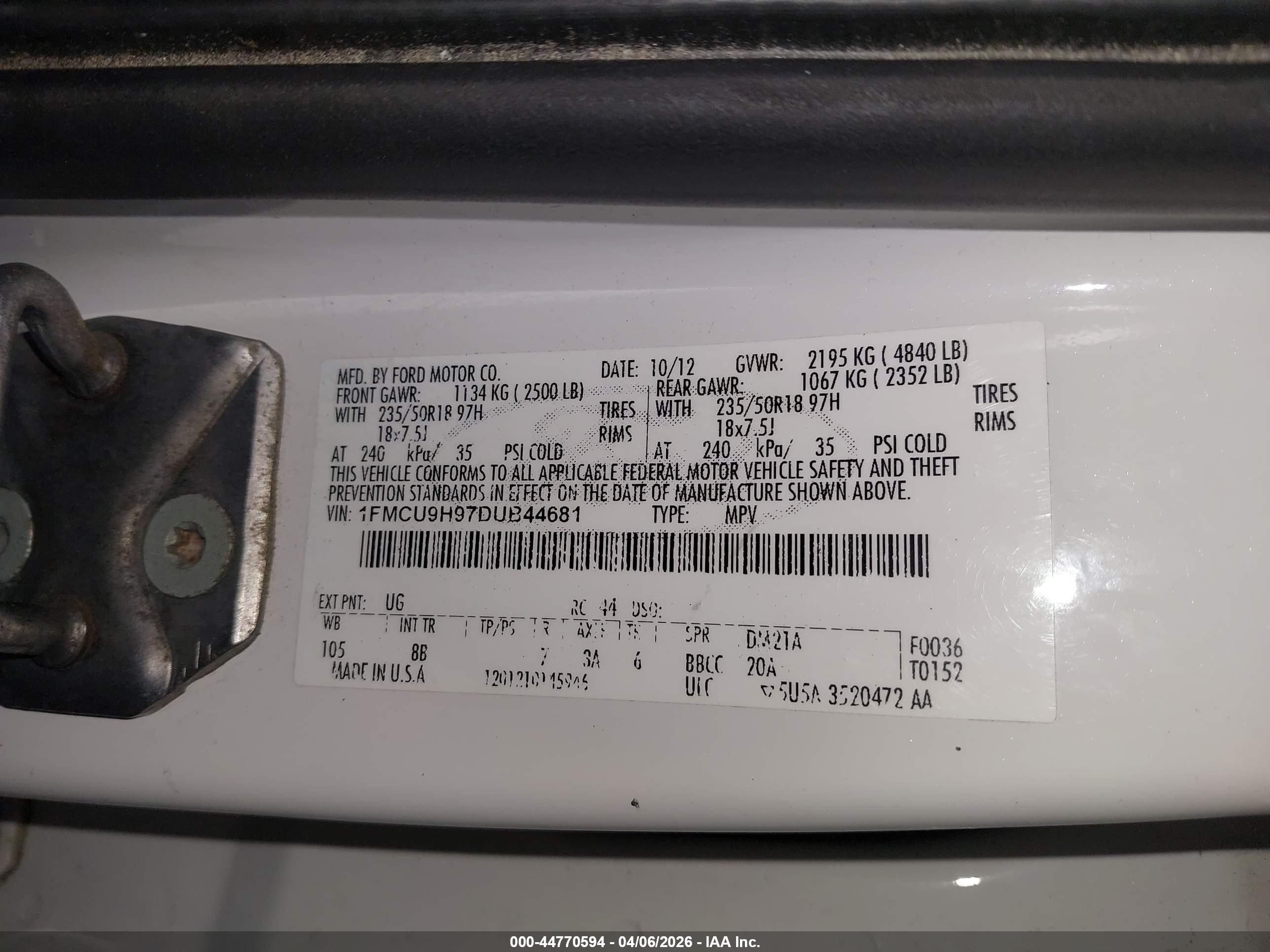 FORD ESCAPE image 9